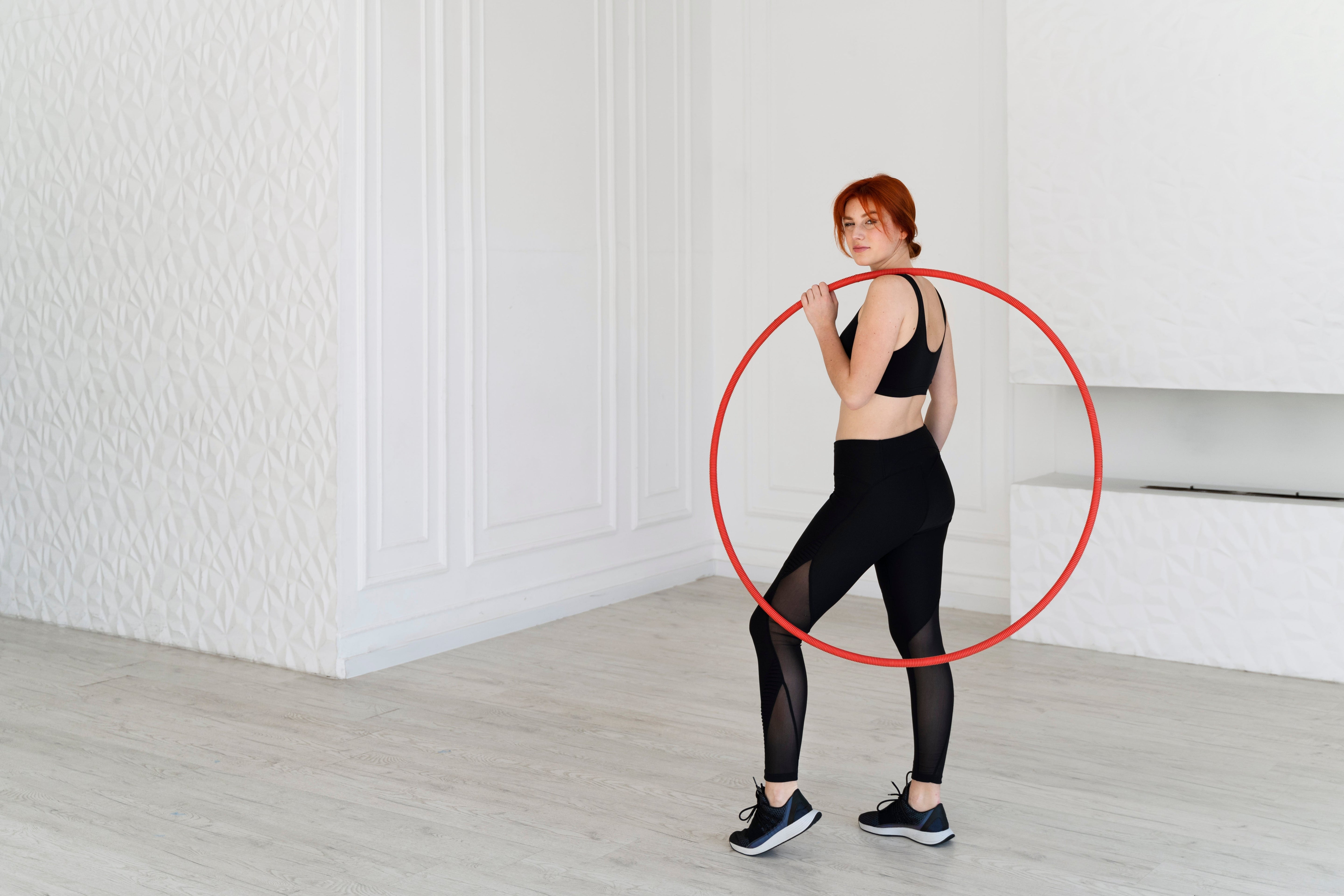 Hula Hoop Reifen Workout