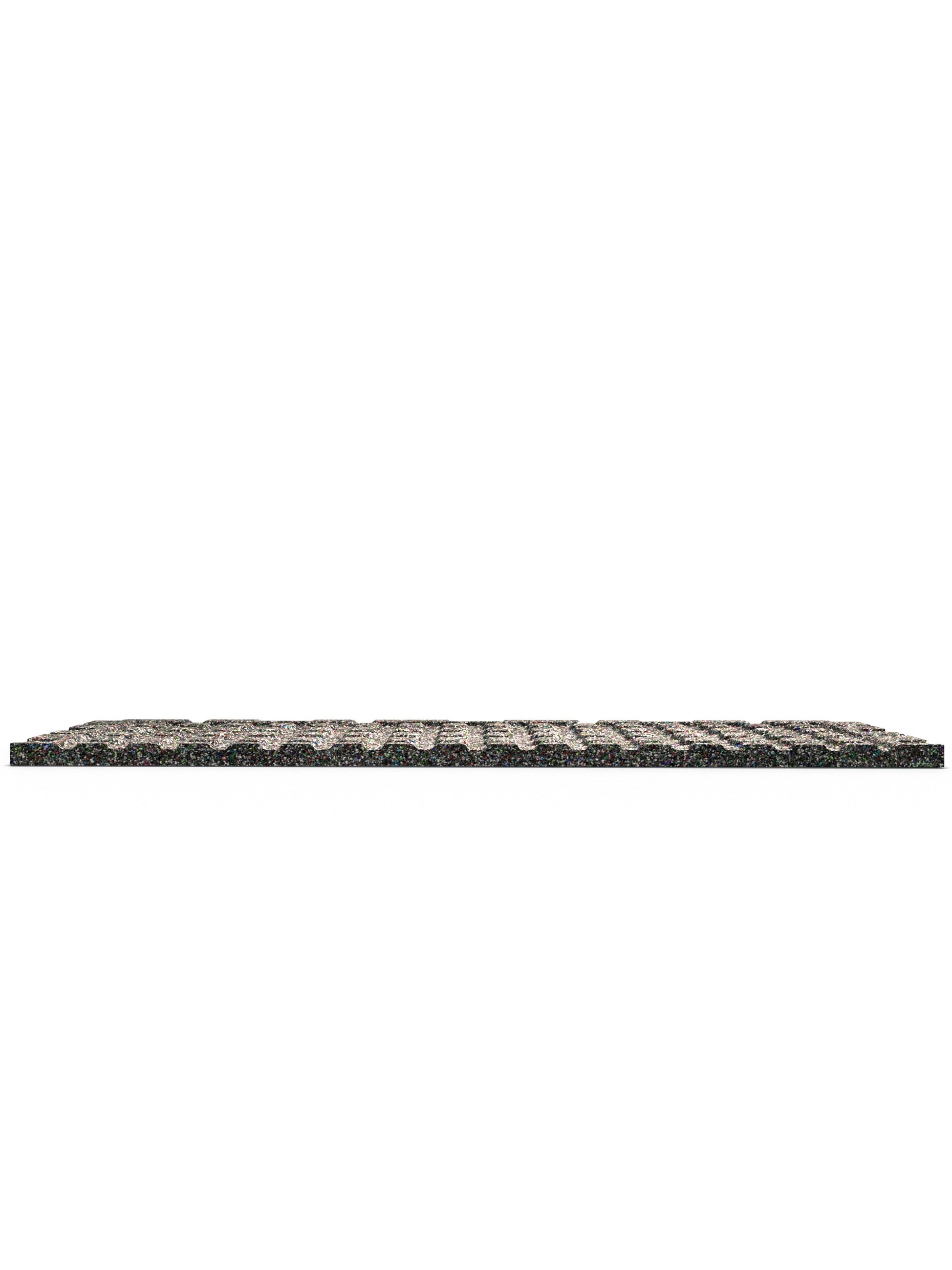 Feingranulat Oberfläche | Steck-Verbundsystem | Zwei Schutzlagen sowie Air-Cushion Dämpfung | 25mm Stärke | 100x100cm