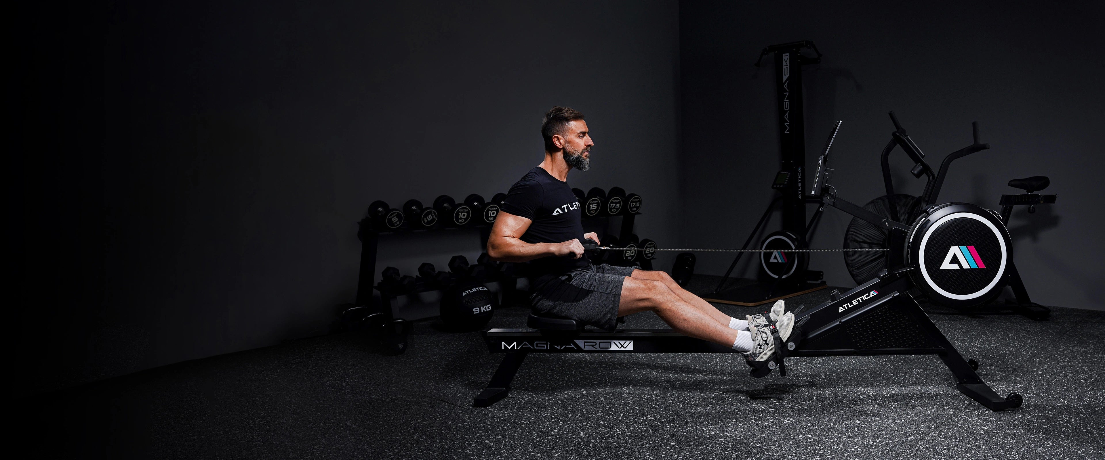 Rudergeräte Cardio Banner