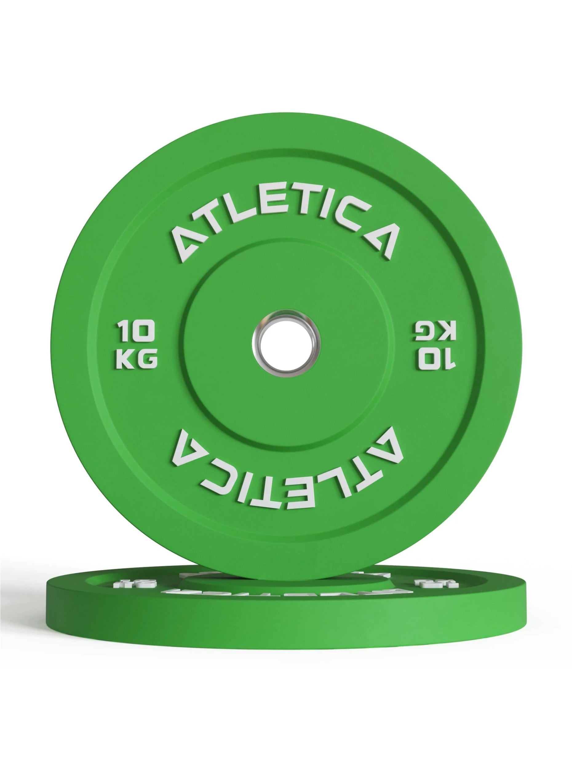 Gewichte: Color Bumper Plates Paarweise | Farbige und geräusch- sowie stoßdämpfende Vollgummi-Ummantelung | Robust & langlebig | Ø 50 mm Edelstahlring #size_2-x-10-kg
