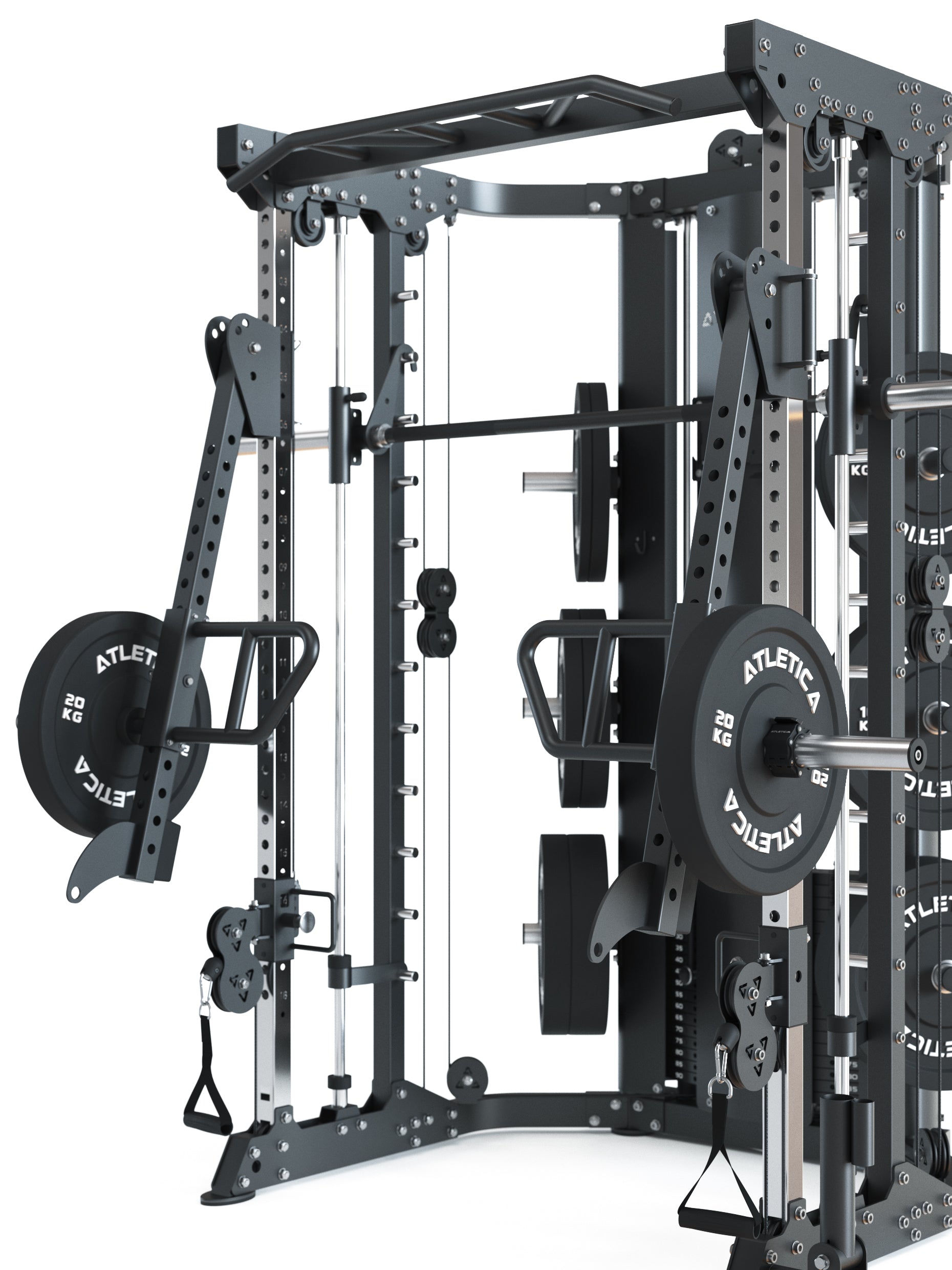 Multipresse: Jammer Arms mit Gewichtsblock nutzbar
