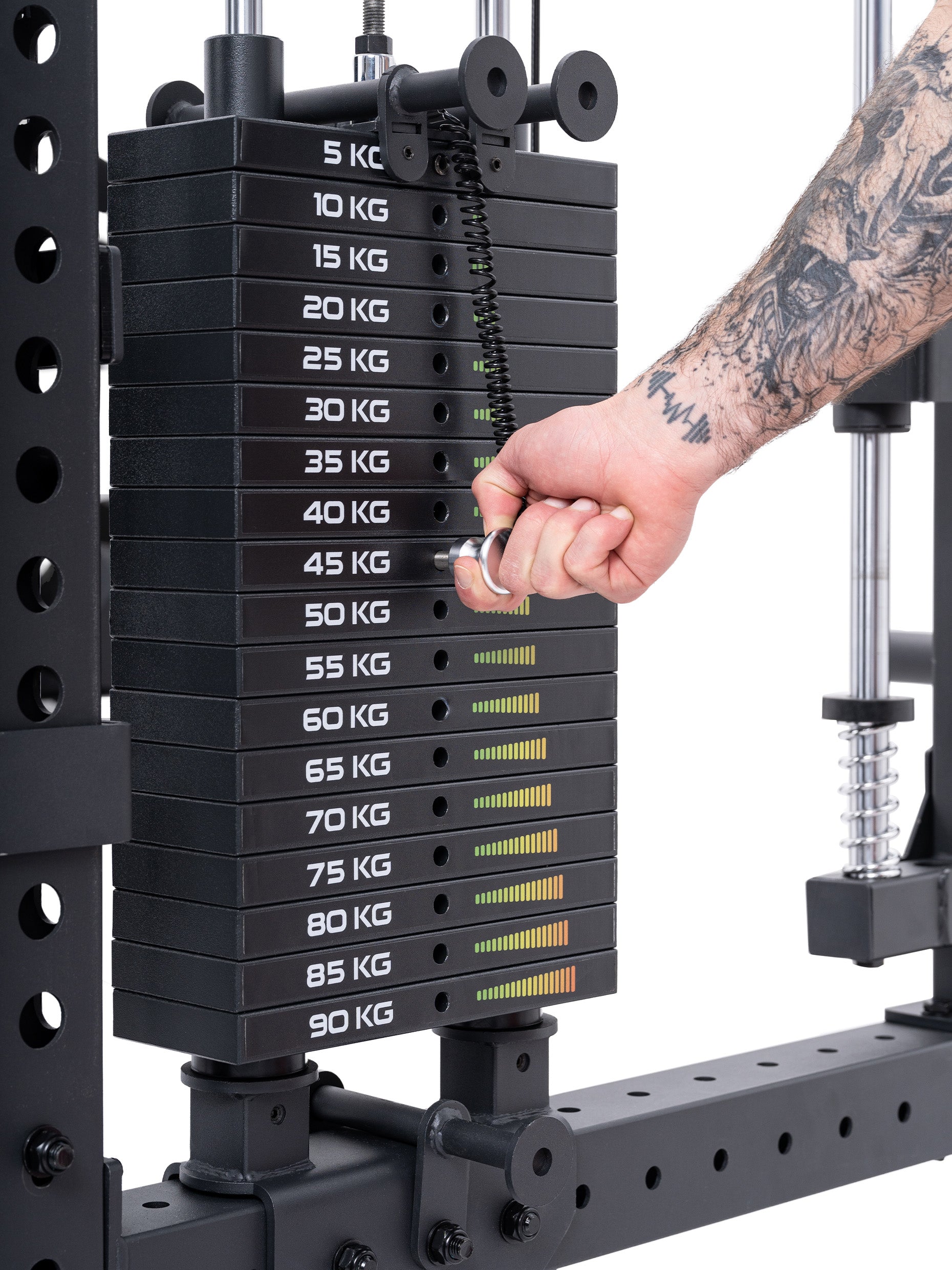 Power Cage: R8 R8 Bradley | mit 2x90kg seitlichen Gewichtsblocks, #size_combat