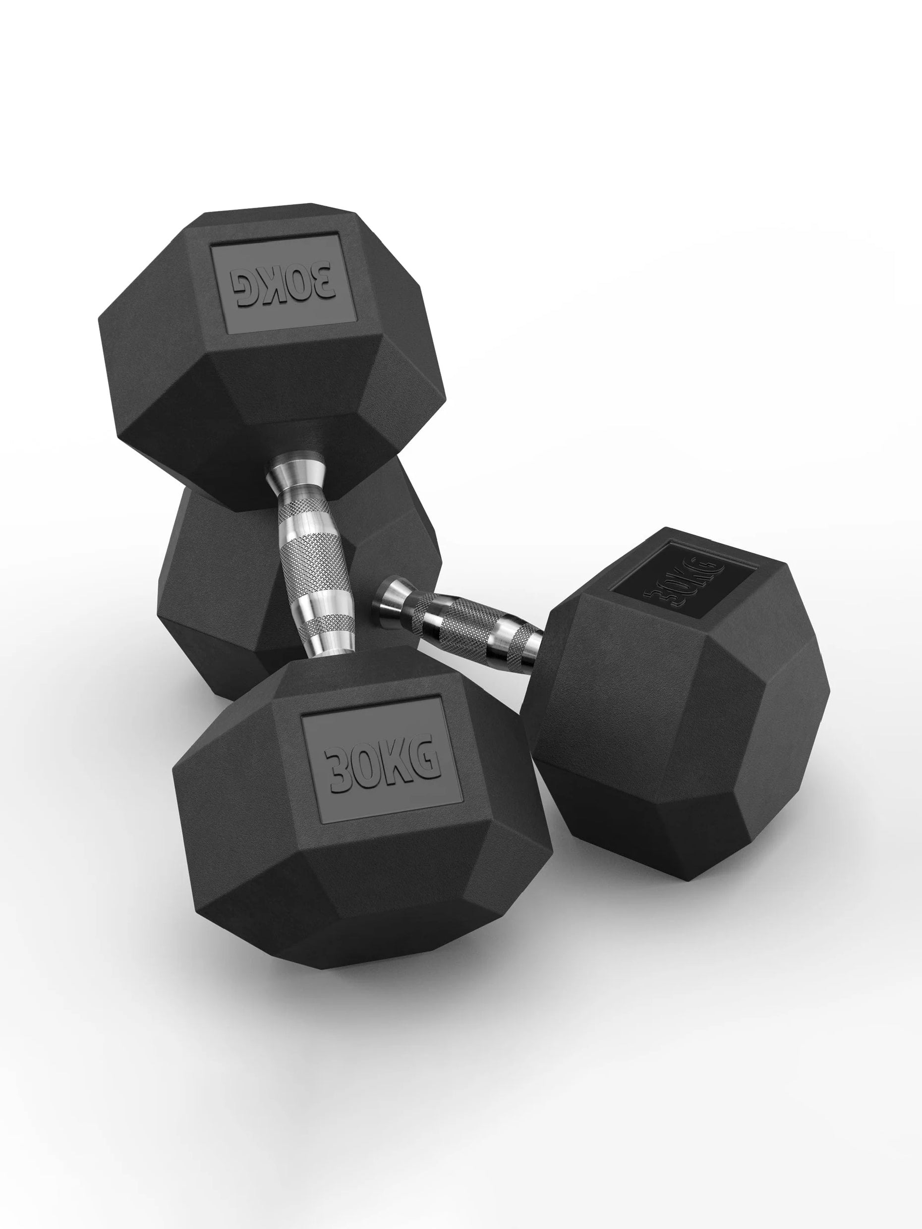 Gewichte > Hexagon kurzhantelnHexagon PVC ummantelt (paarweise)ATLETICA Hexagon Kurzhanteln ∣ PVC Bezug ∣ Schutzummantelung ∣ Langlebig ∣ Geruchsarm #size_2x30kg