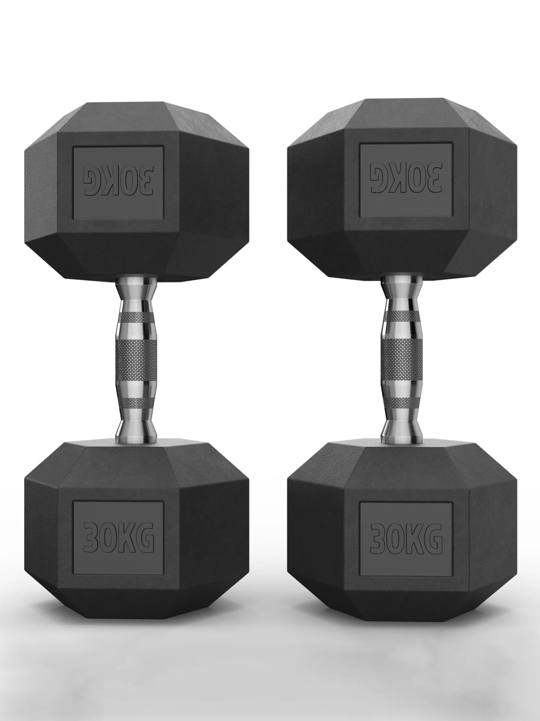 Gewichte > Hexagon kurzhantelnHexagon PVC ummantelt (paarweise)ATLETICA Hexagon Kurzhanteln ∣ PVC Bezug ∣ Schutzummantelung ∣ Langlebig ∣ Geruchsarm #size_2x30kg