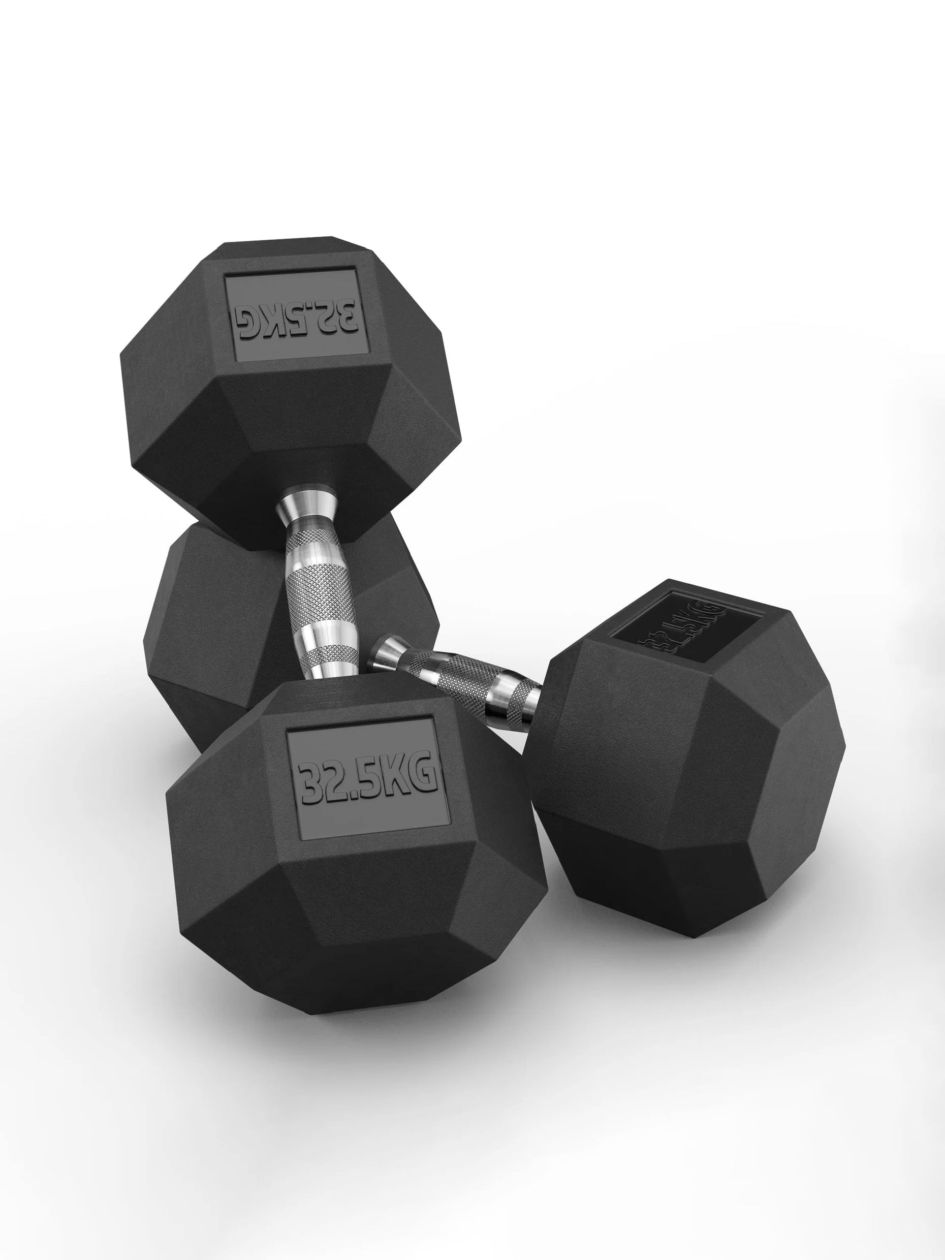 Gewichte > Hexagon kurzhantelnHexagon PVC ummantelt (paarweise)ATLETICA Hexagon Kurzhanteln ∣ PVC Bezug ∣ Schutzummantelung ∣ Langlebig ∣ Geruchsarm #size_2x32-5kg