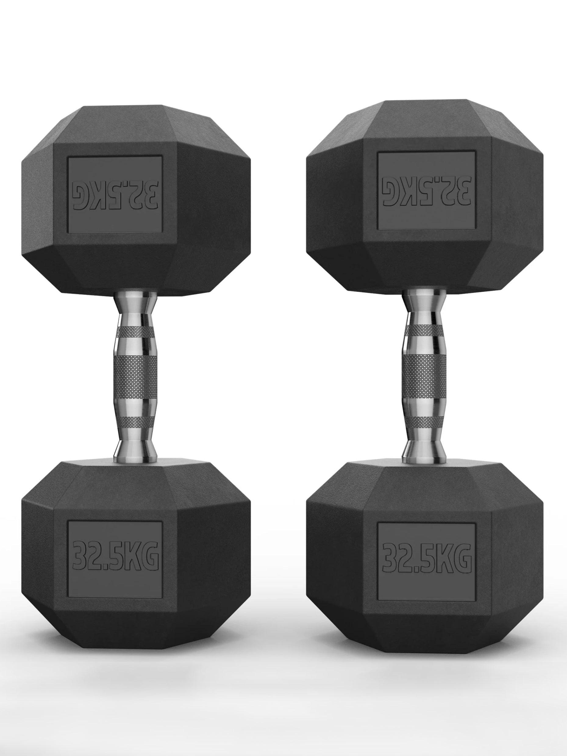 Gewichte > Hexagon kurzhantelnHexagon PVC ummantelt (paarweise)ATLETICA Hexagon Kurzhanteln ∣ PVC Bezug ∣ Schutzummantelung ∣ Langlebig ∣ Geruchsarm #size_2x32-5kg