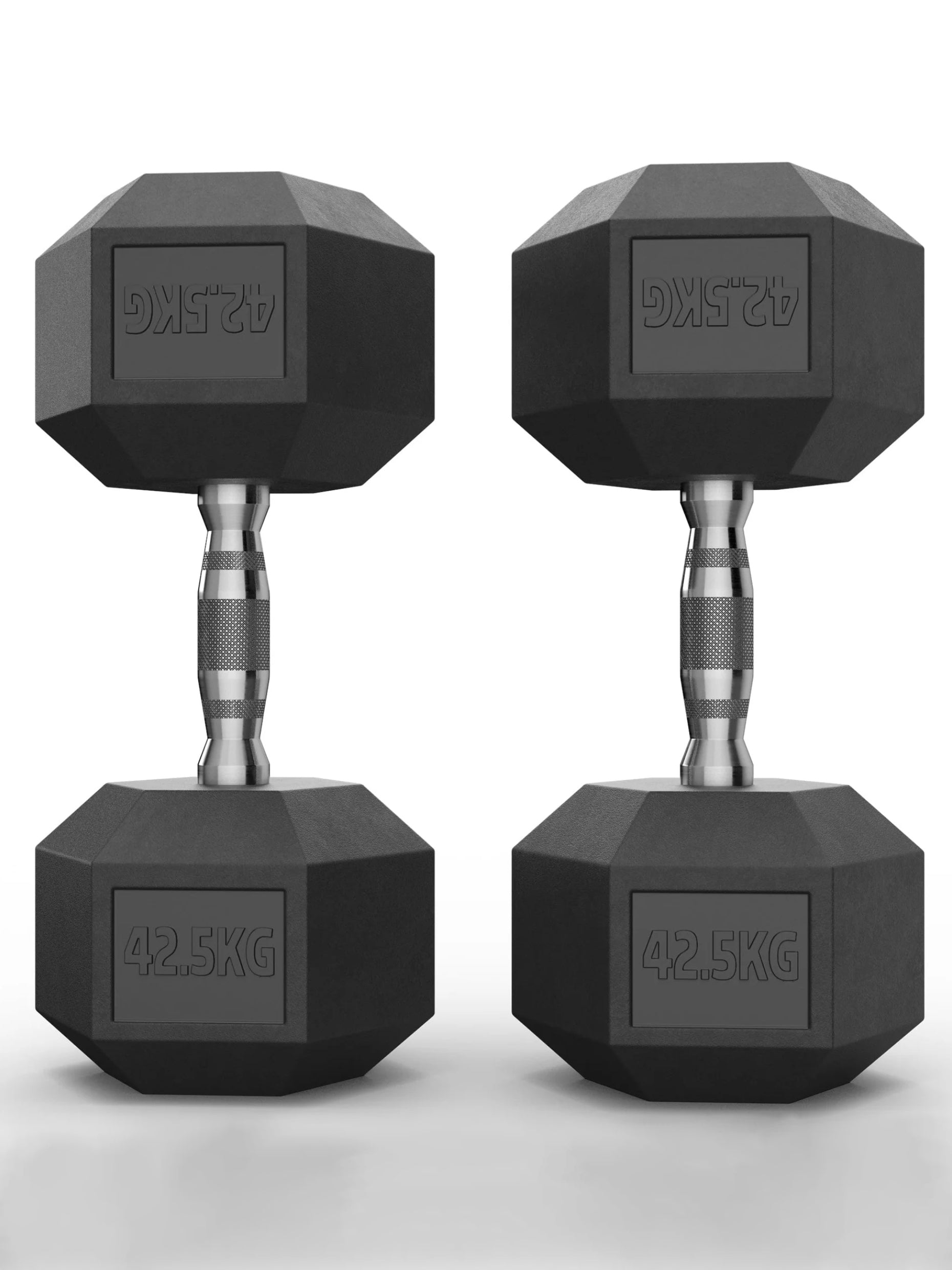 Gewichte > Hexagon kurzhantelnHexagon PVC ummantelt (paarweise)ATLETICA Hexagon Kurzhanteln ∣ PVC Bezug ∣ Schutzummantelung ∣ Langlebig ∣ Geruchsarm #size_2x42-5kg