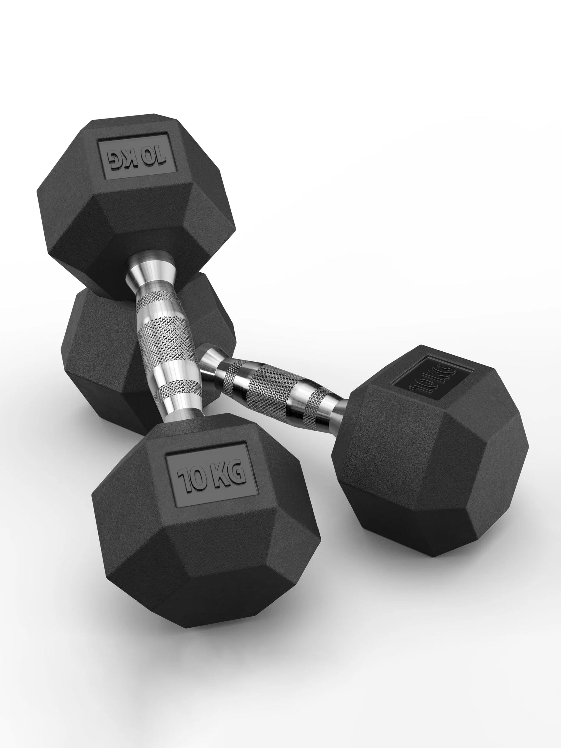 Gewichte > Hexagon kurzhantelnHexagon PVC ummantelt (paarweise)ATLETICA Hexagon Kurzhanteln ∣ PVC Bezug ∣ Schutzummantelung ∣ Langlebig ∣ Geruchsarm #size_2x10kg