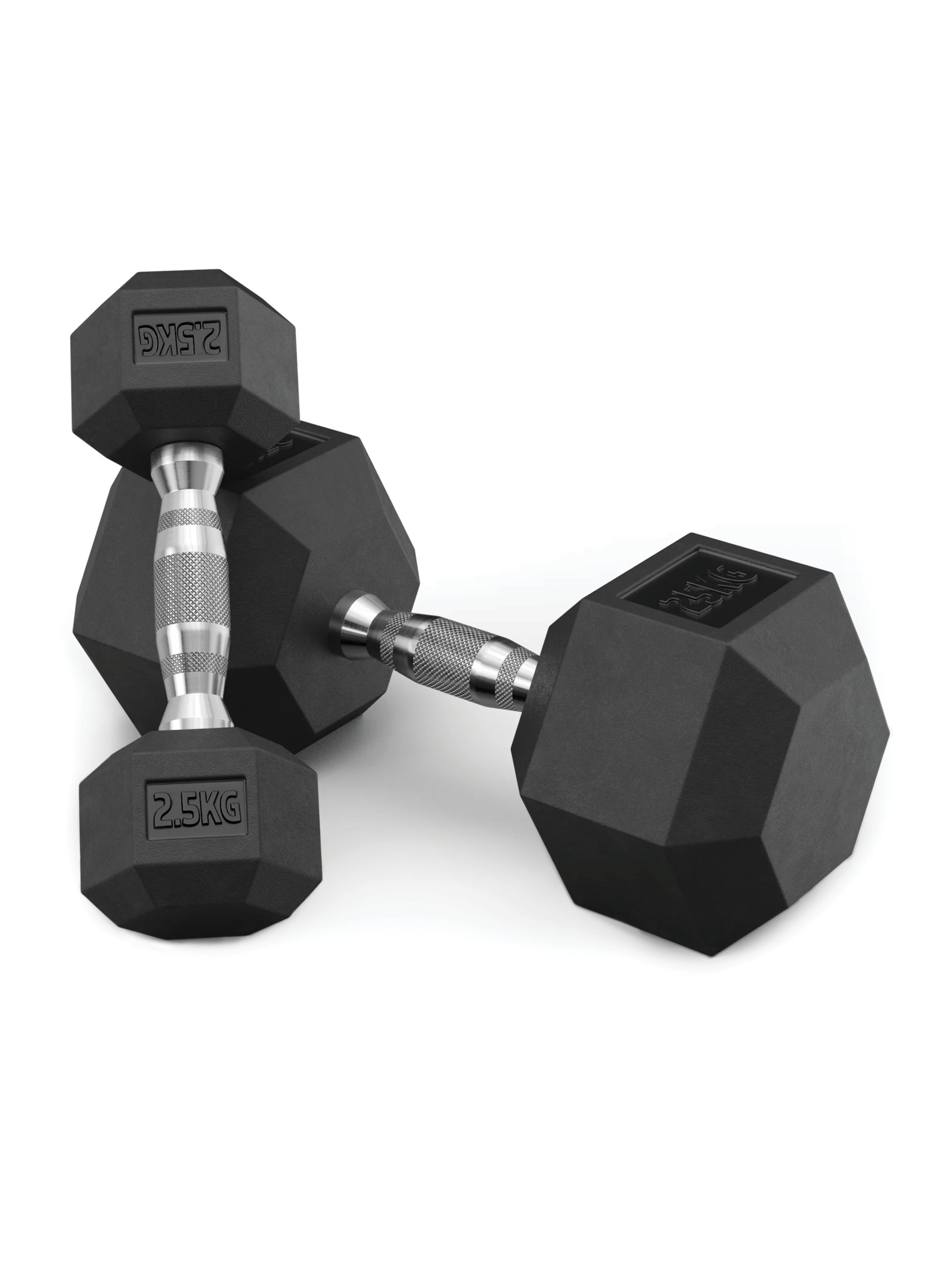 Gewichte Hexagon Kurzhanteln: Hexagon SET 2.5kg-25kg ATLETICA Hexagon PVC Kurzhanteln SET ∣ 2.5kg bis 25kg Hexagon Paare ∣ jeweils 2.5kg Steigerung ∣ Professioneller Bezug