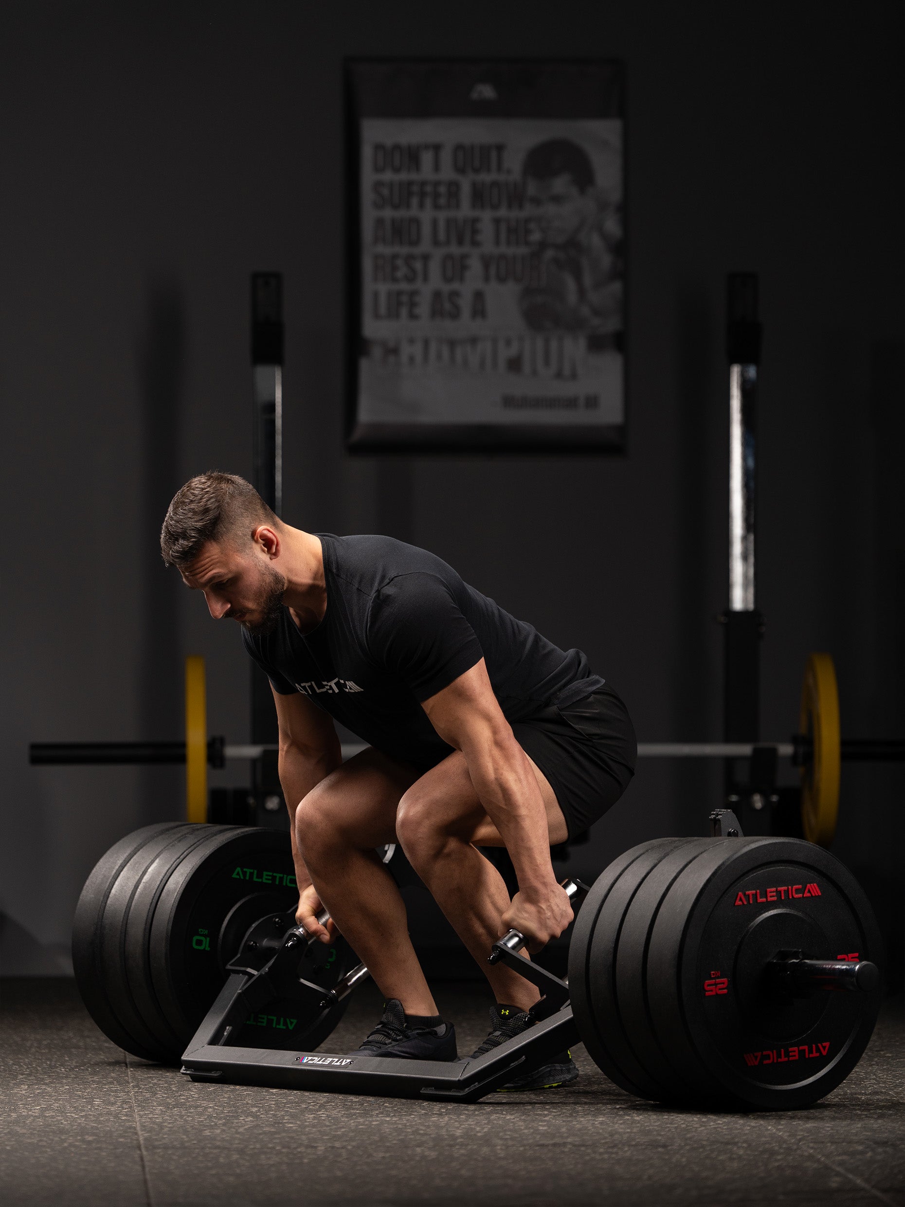 Kreuzheben mit der Open Hex Bar