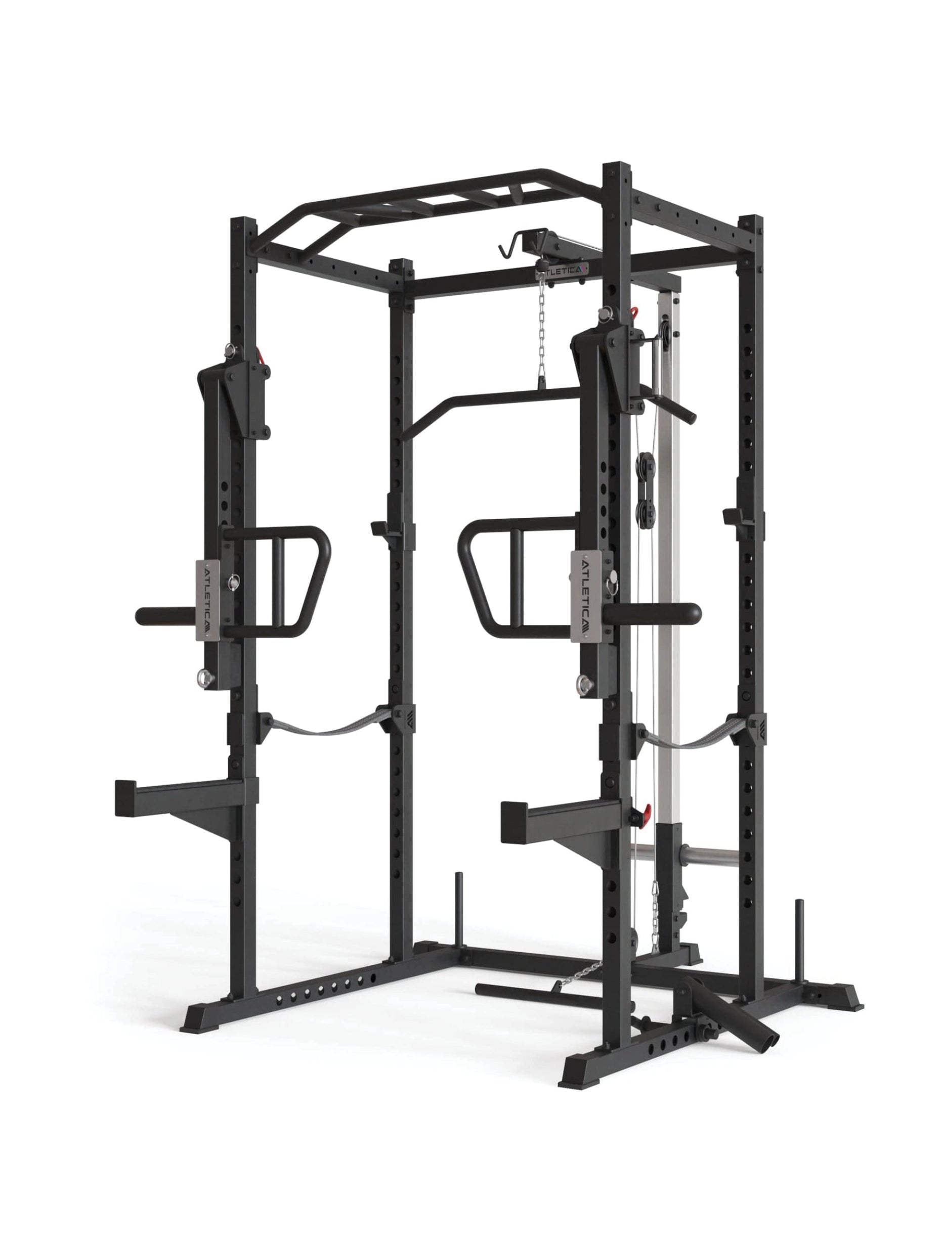 Full Rack R5 Boost: in Vollaustattung mit Jammer Armen für ein intensives Krafttraining, #size_195-cm