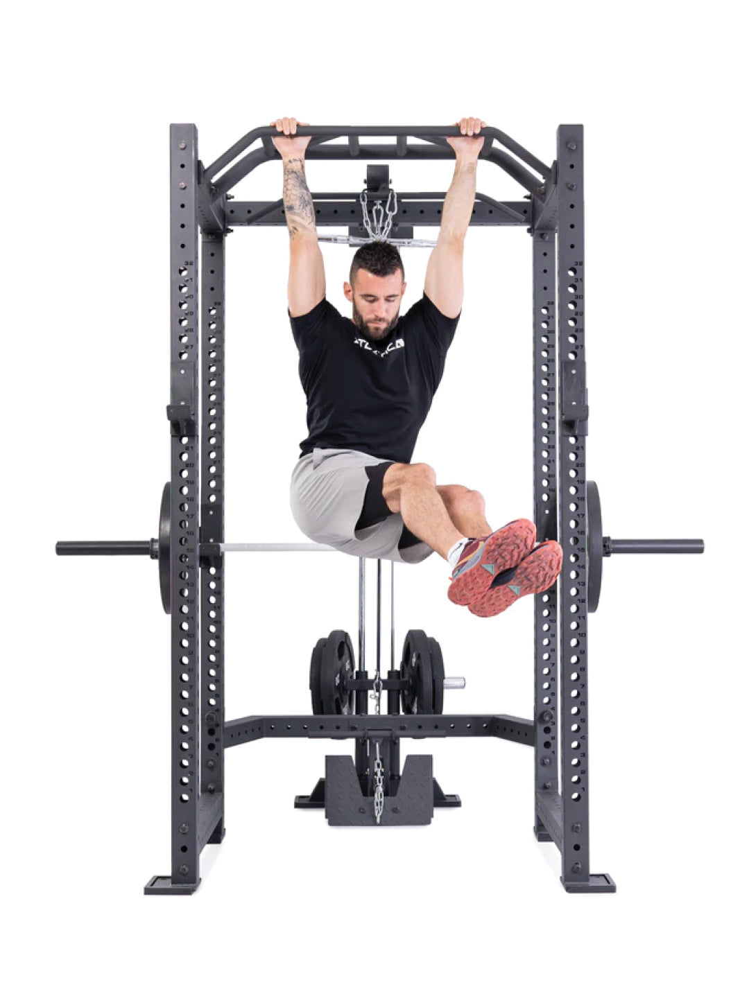 Power Rack R8-BlackHawk: 226 cm Höhe