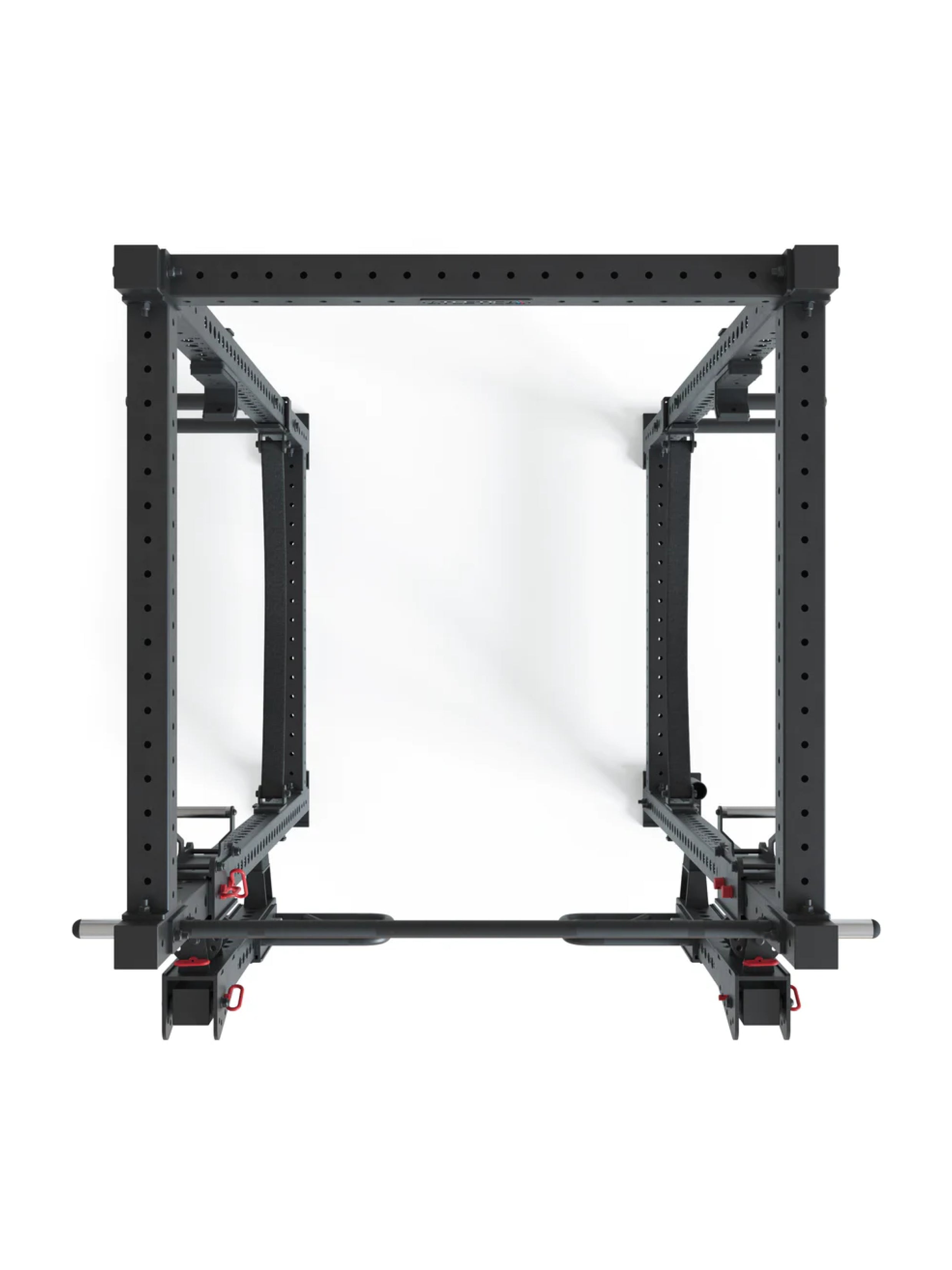 Power Rack R8-Slate: Safety Straps, J-Hooks, Bar Holder & Weight Pins | Full Rack in Studio Qualität