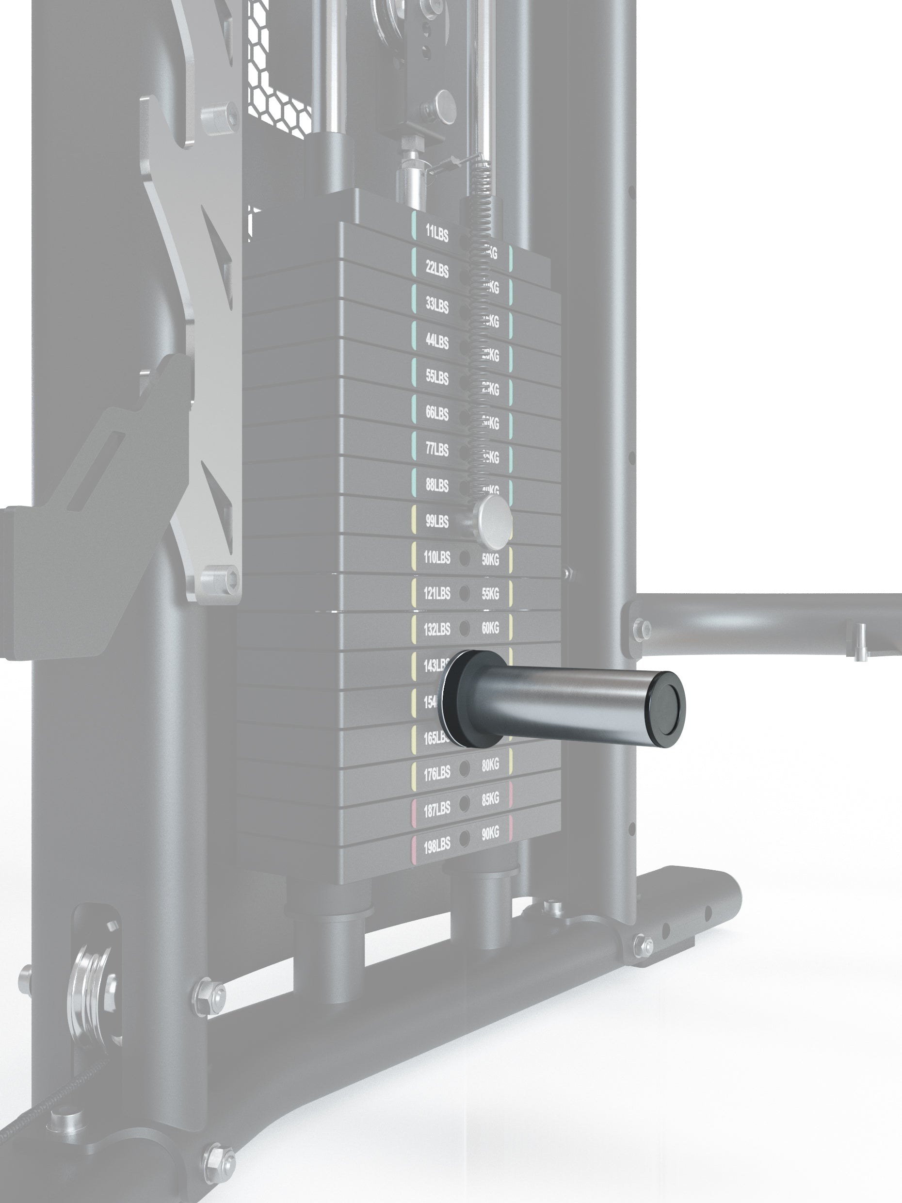 Weight Loading Pin für Kraftstation
