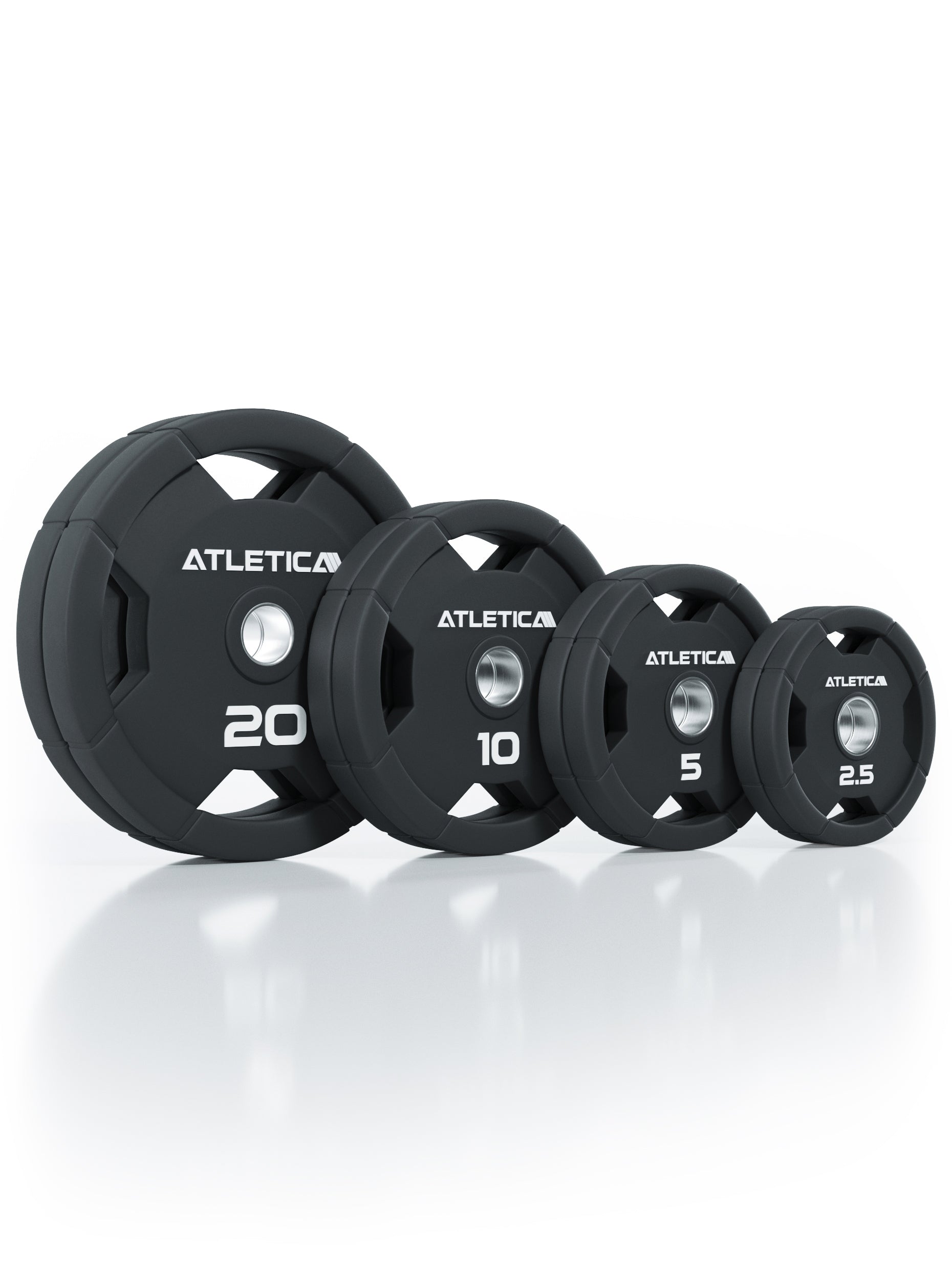 4H Gripper Plates | 75kg Set | Gummerade Viktskivor
