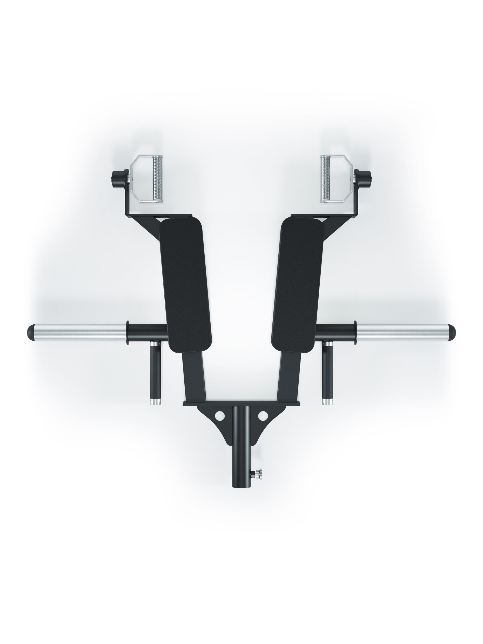 Squat Attachment: Tackle Squat Attachment: Gerändelte, drehbare Griffe für optimalen Grip