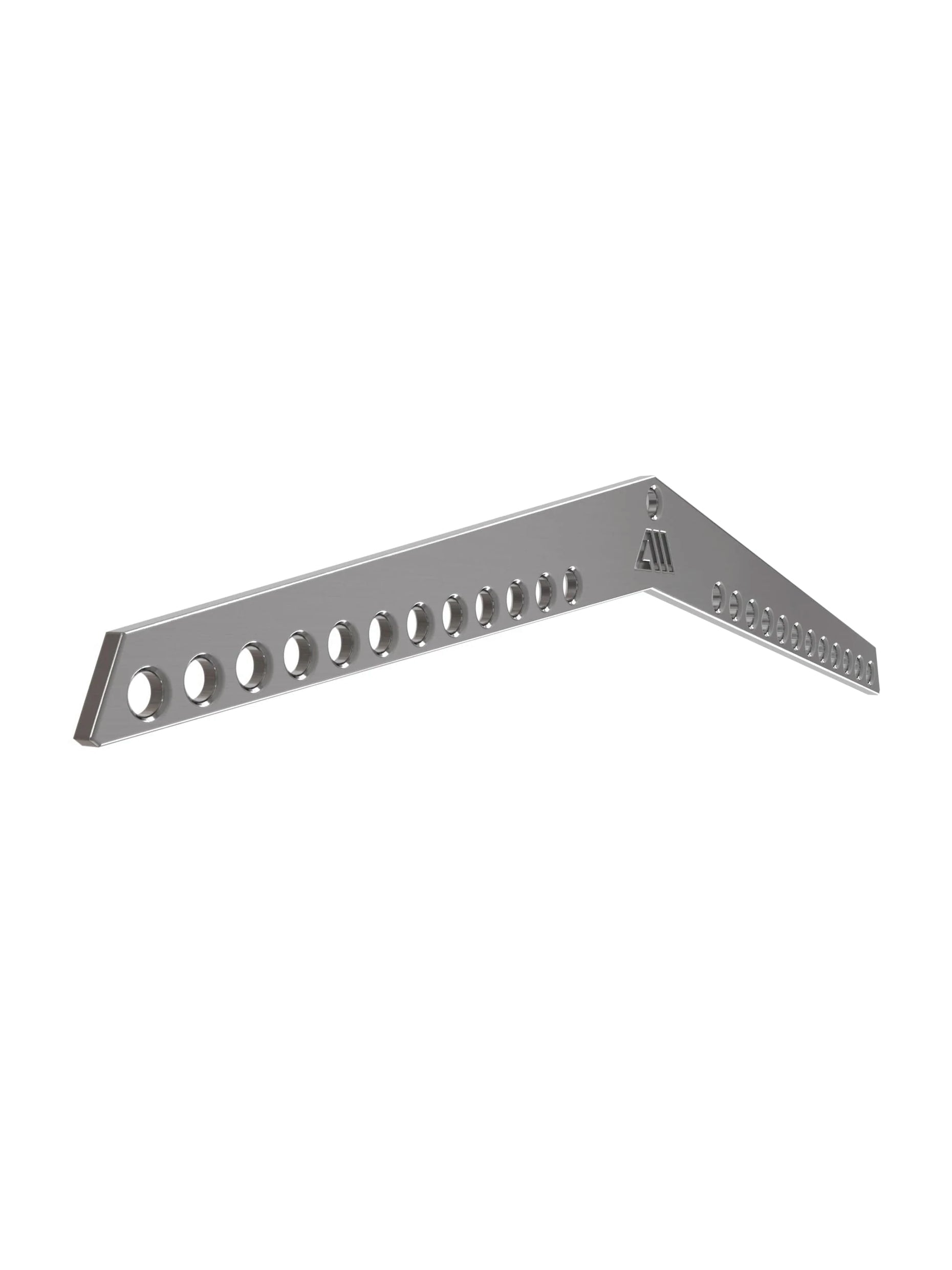 Multigriff Multihook Bar: Edelstahl | In 2 unterschiedlichen Größen erhältlich | Für die Anbringung von Griffen in einem beliebigen Abstand | Funktional