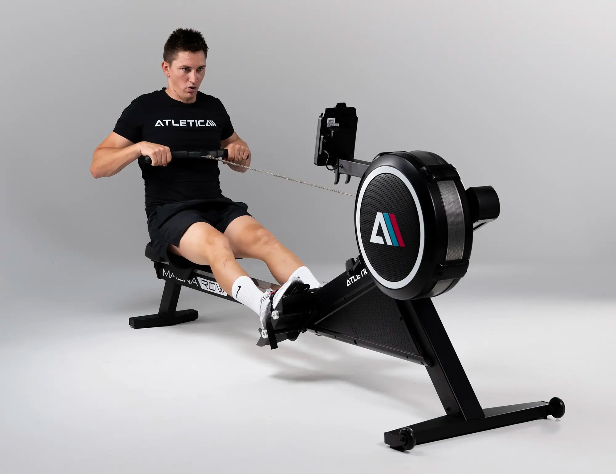 Rudern auf dem MagnaRow Rudergerät