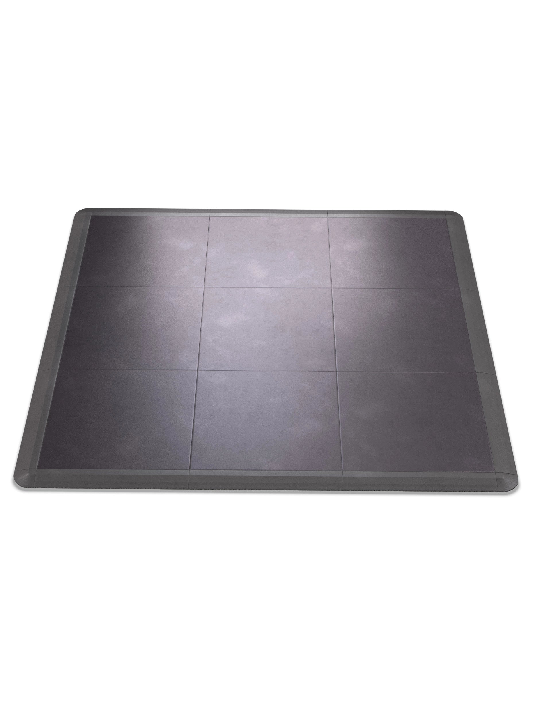 Bodenschutz | MaxProtect Bodenschutz 20 mm 100x100cm, hochwertiges Kautschuk | Steckverbindung | Feingranulat Oberfläche | Geruchsarm | TÜV