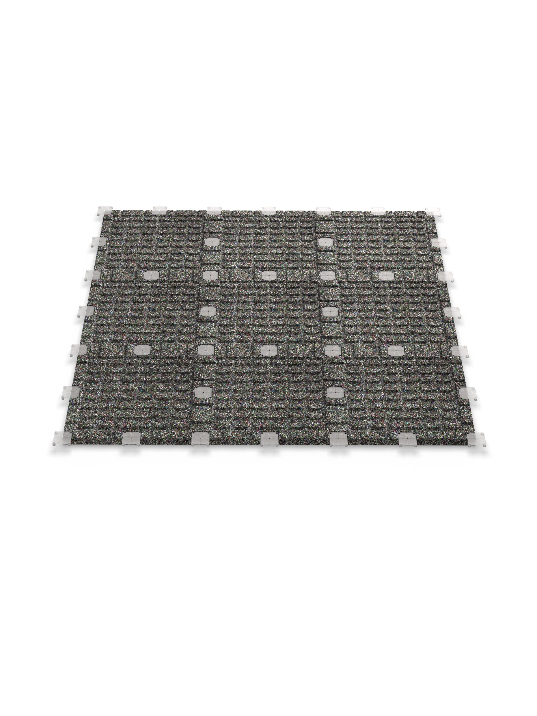 Feingranulat Oberfläche | Steck-Verbundsystem | Zwei Schutzlagen sowie Air-Cushion Dämpfung | 35mm Stärke | 50x50cm