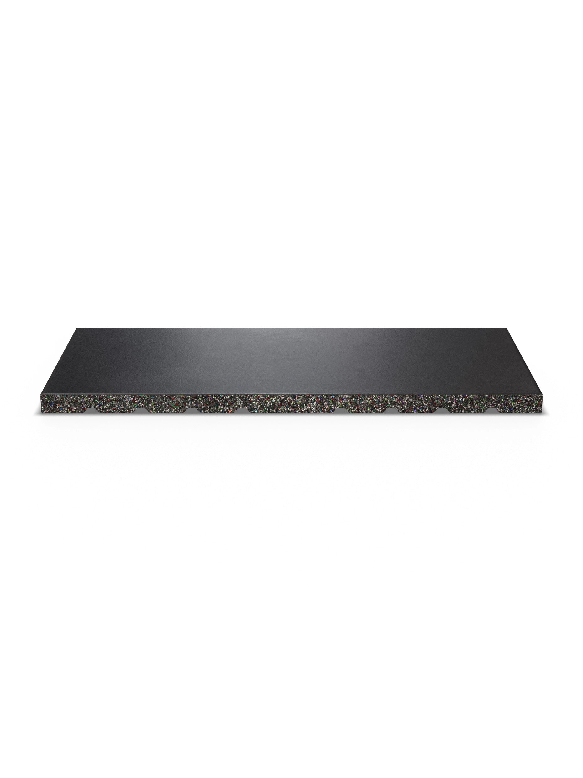 Feingranulat Oberfläche | Faserverstärkter Gummi | Steck-Verbundsystem | Zwei Schutzlagen sowie Air-Cushion Dämpfung | 40mm Stärke | 100x50cm