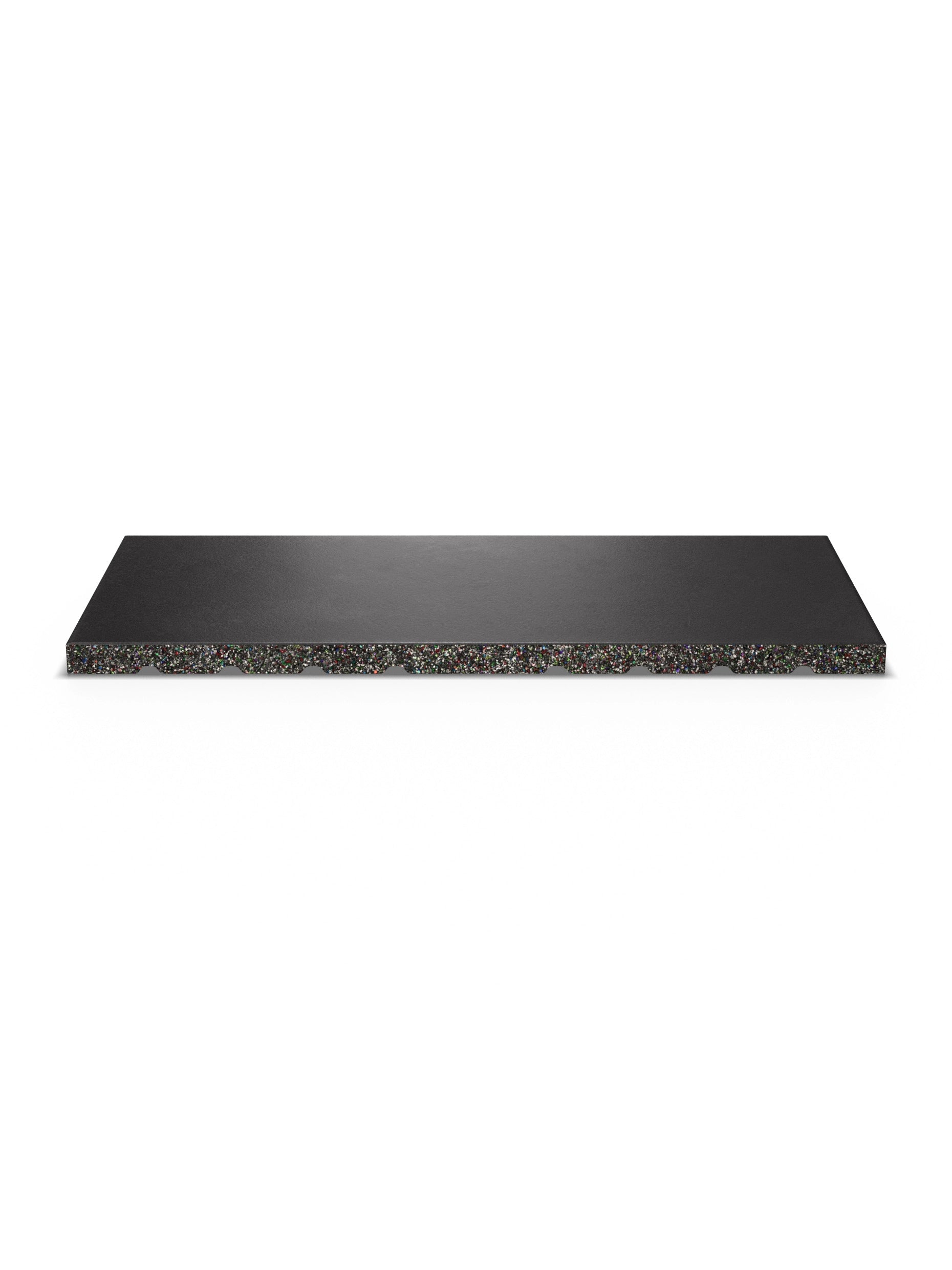 Feingranulat Oberfläche | Faserverstärkter Gummi | Steck-Verbundsystem | Zwei Schutzlagen sowie Air-Cushion Dämpfung | 40mm Stärke | 100x50cm