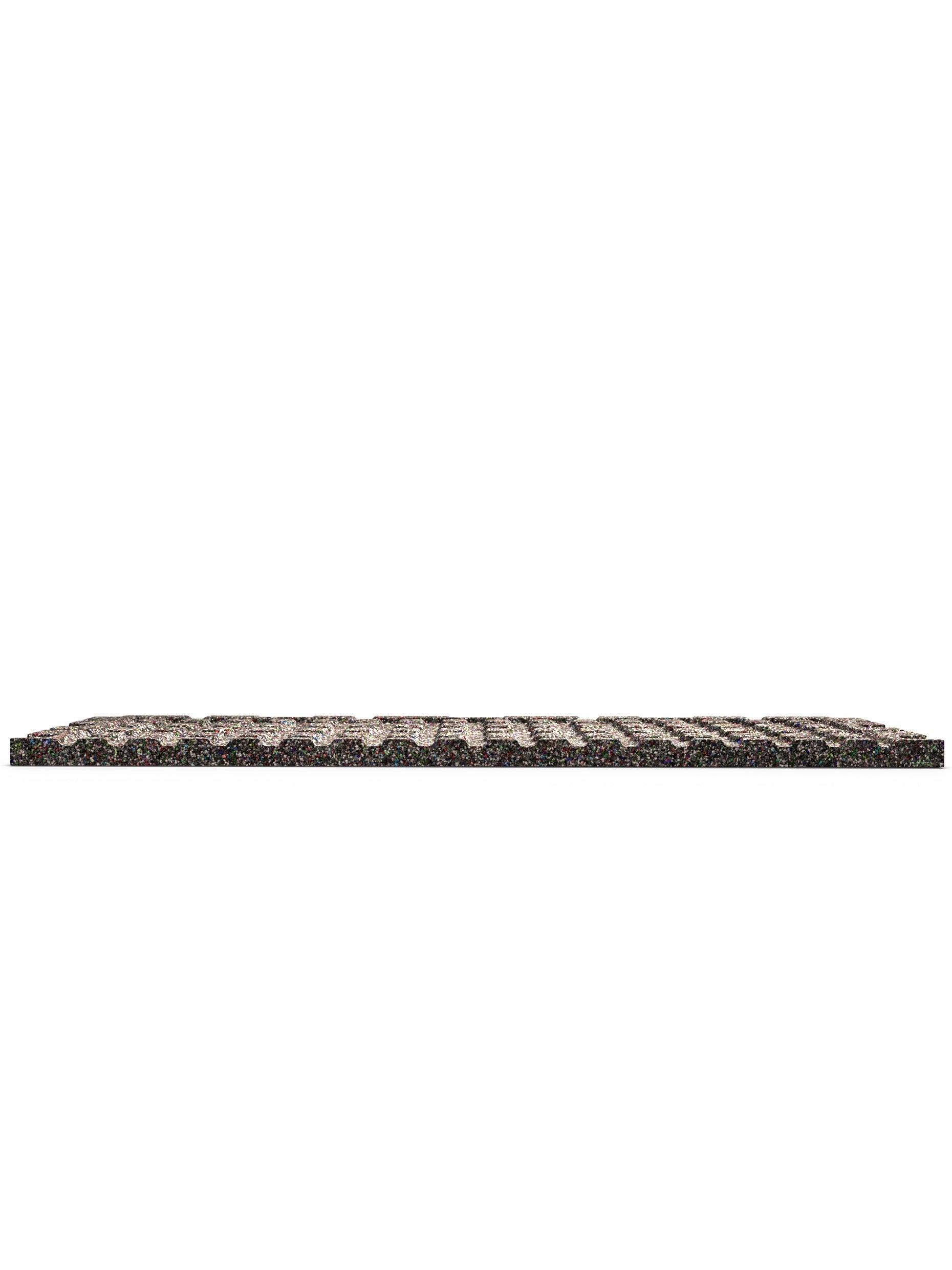 Bodenschutz | MaxProtect Bodenschutz 20 mm 100x100cm, hochwertiges Kautschuk | Steckverbindung | Feingranulat Oberfläche | Geruchsarm | TÜV