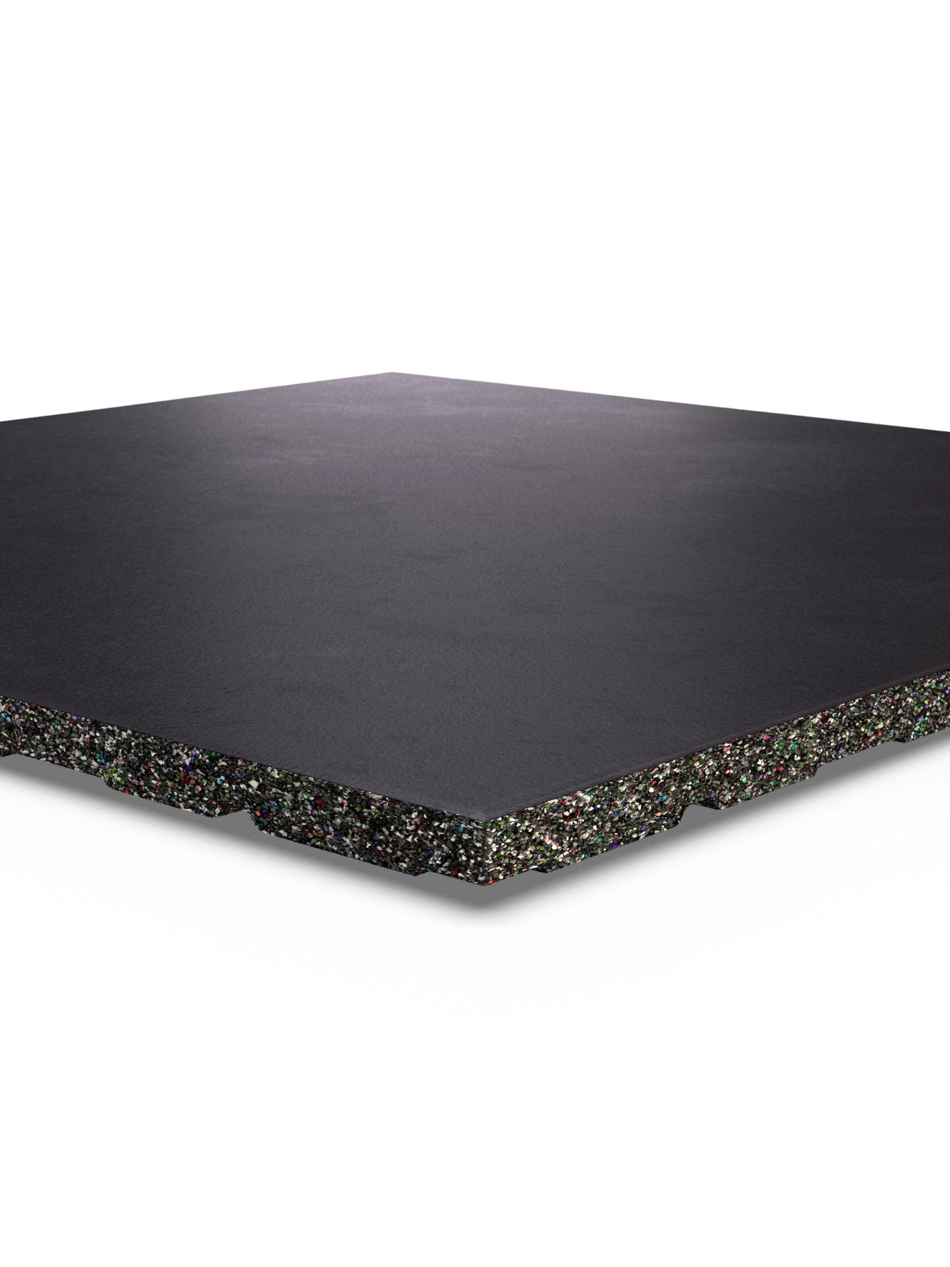 Bodenschutz | MaxProtect Bodenschutz 20 mm 100x100cm, hochwertiges Kautschuk | Steckverbindung | Feingranulat Oberfläche | Geruchsarm | TÜV