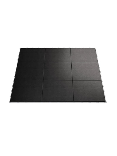Bodenschutz | Outdoor Bodenschutz 40 mm 100x100cm, hochwertiges Kautschuk | Steckverbindungen | Feingranulat Oberfläche | Geruchsarm | TÜV