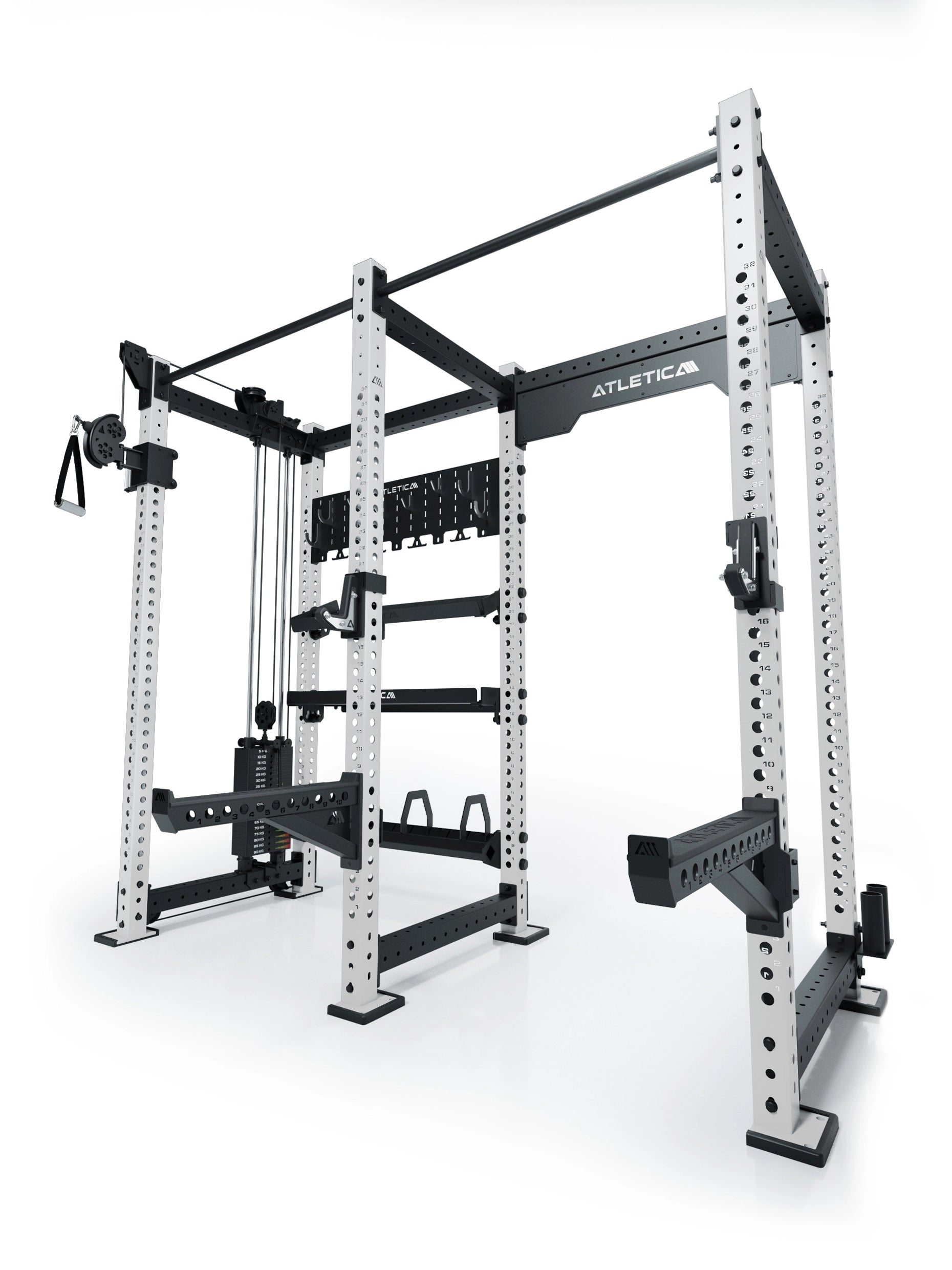 ATLETICA Limited Edition Sets | R8 Falcon L Power Rack SET Ghost