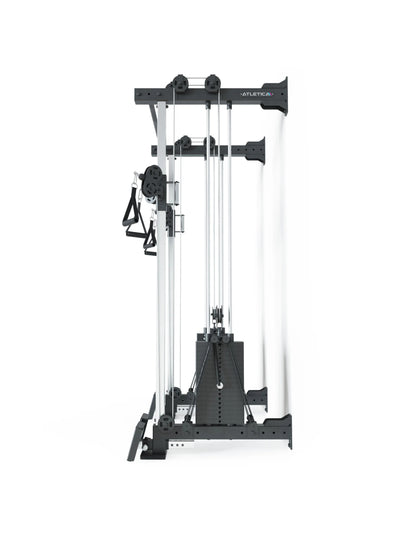 Full Rack R8-Nitro Cable Rack Wall Mounted: Mit 2x90 kg Double Stack, 157x112 cm Grundfläche | Pull-Up Bar