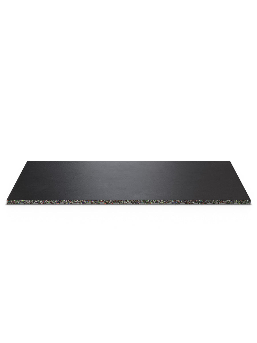Bodenschutz | MaxProtect Bodenschutz 20 mm 100x100cm, hochwertiges Kautschuk | Steckverbindung | Feingranulat Oberfläche | Geruchsarm | TÜV