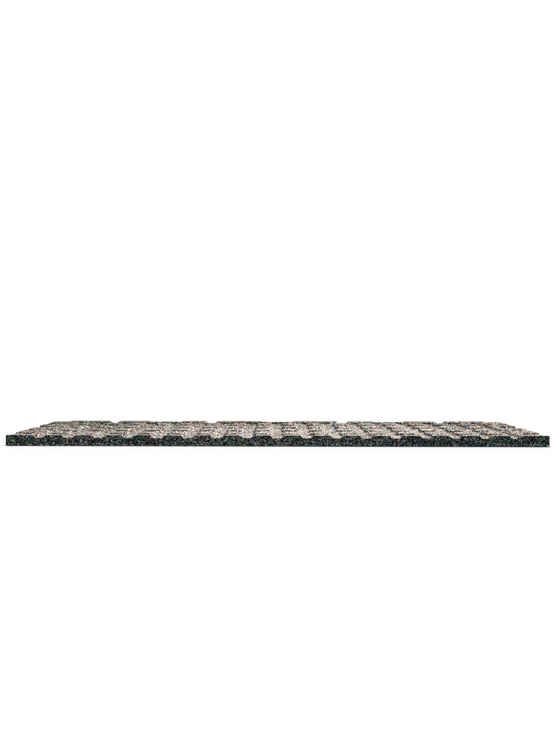 Bodenschutz | MaxProtect Bodenschutz 20 mm 100x100cm, hochwertiges Kautschuk | Steckverbindung | Feingranulat Oberfläche | Geruchsarm | TÜV