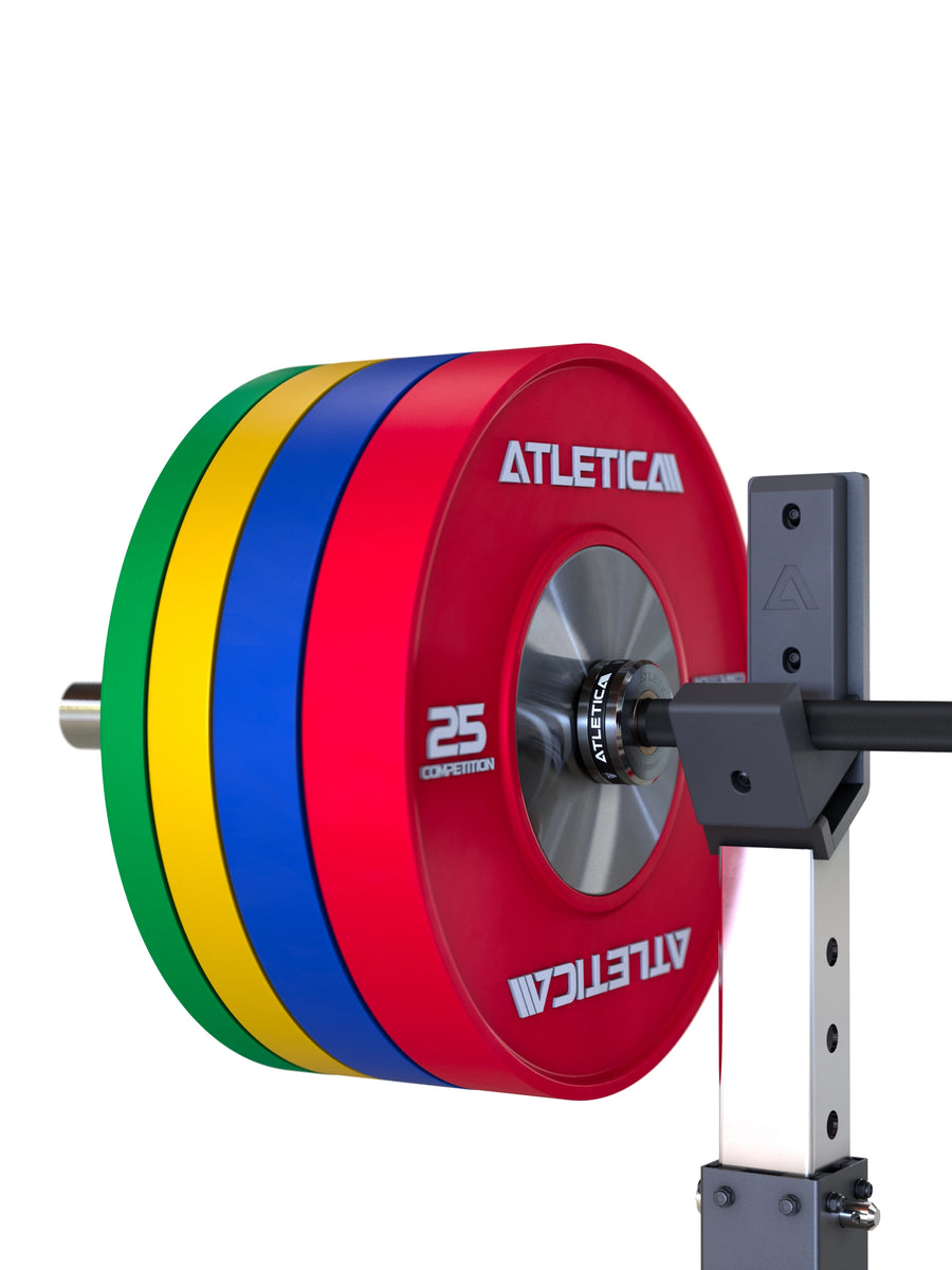 Weightlifting Bar | Speziell fürs Gewichtheben konstruiert | 50mm Olympia Langhantel | 20kg | Markierungen nach IWF & IPF | 1200kg Belastbarkeit