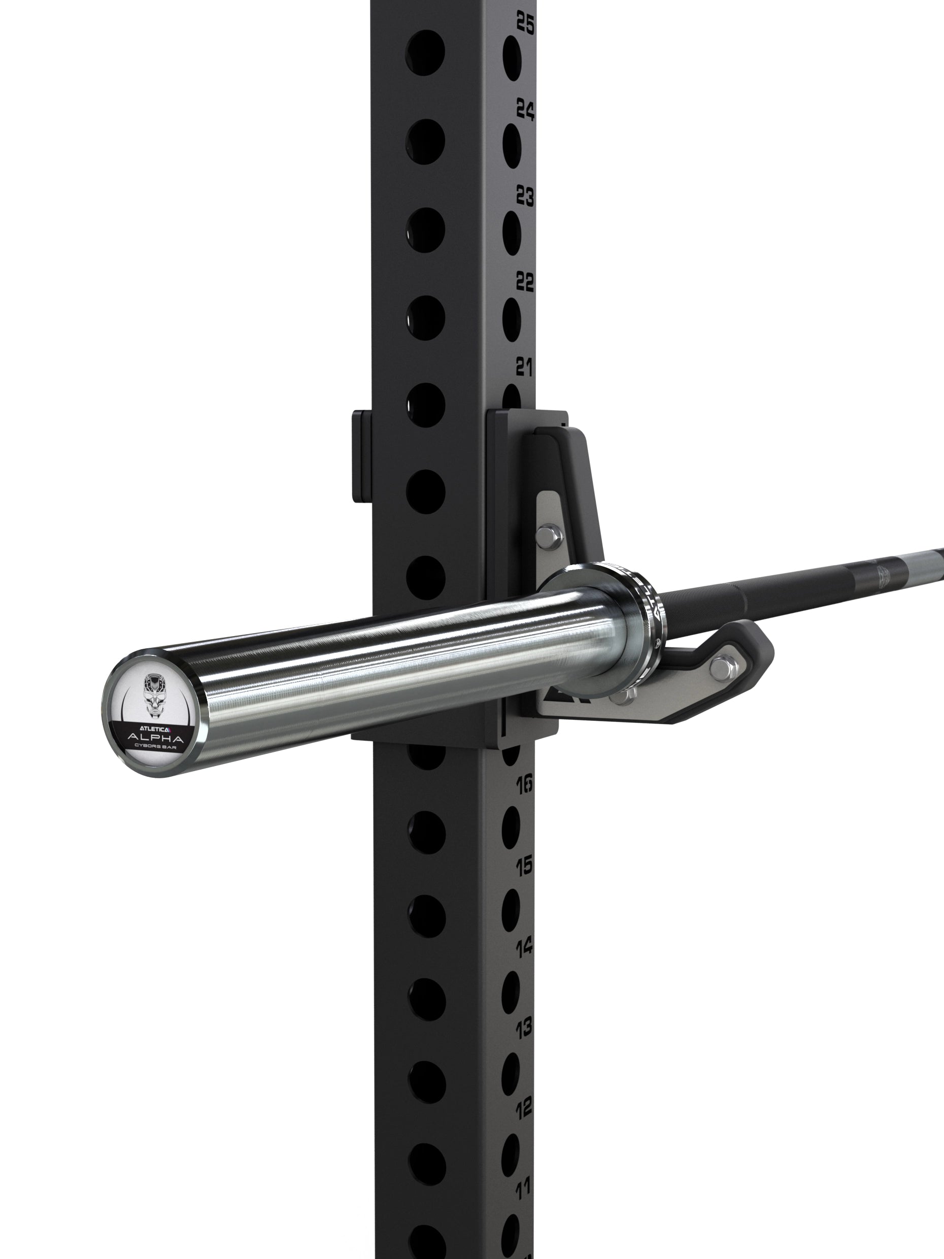 Weightlifting Bar | Speziell fürs Gewichtheben konstruiert | 50mm Olympia Langhantel | 20kg | Markierungen nach IWF & IPF | 1200kg Belastbarkeit