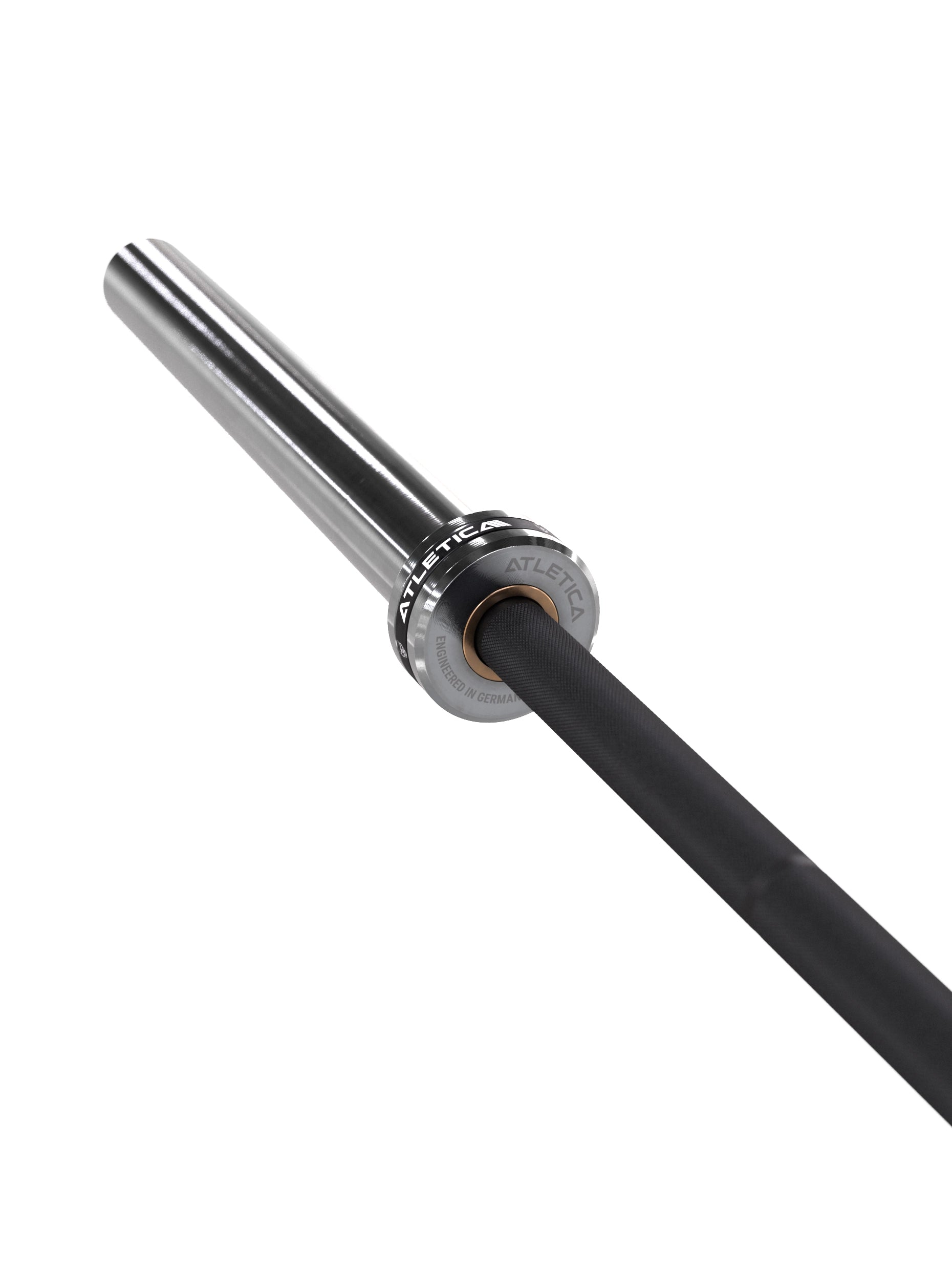 Weightlifting Bar | Speziell fürs Gewichtheben konstruiert | 50mm Olympia Langhantel | 20kg | Markierungen nach IWF & IPF | 1200kg Belastbarkeit