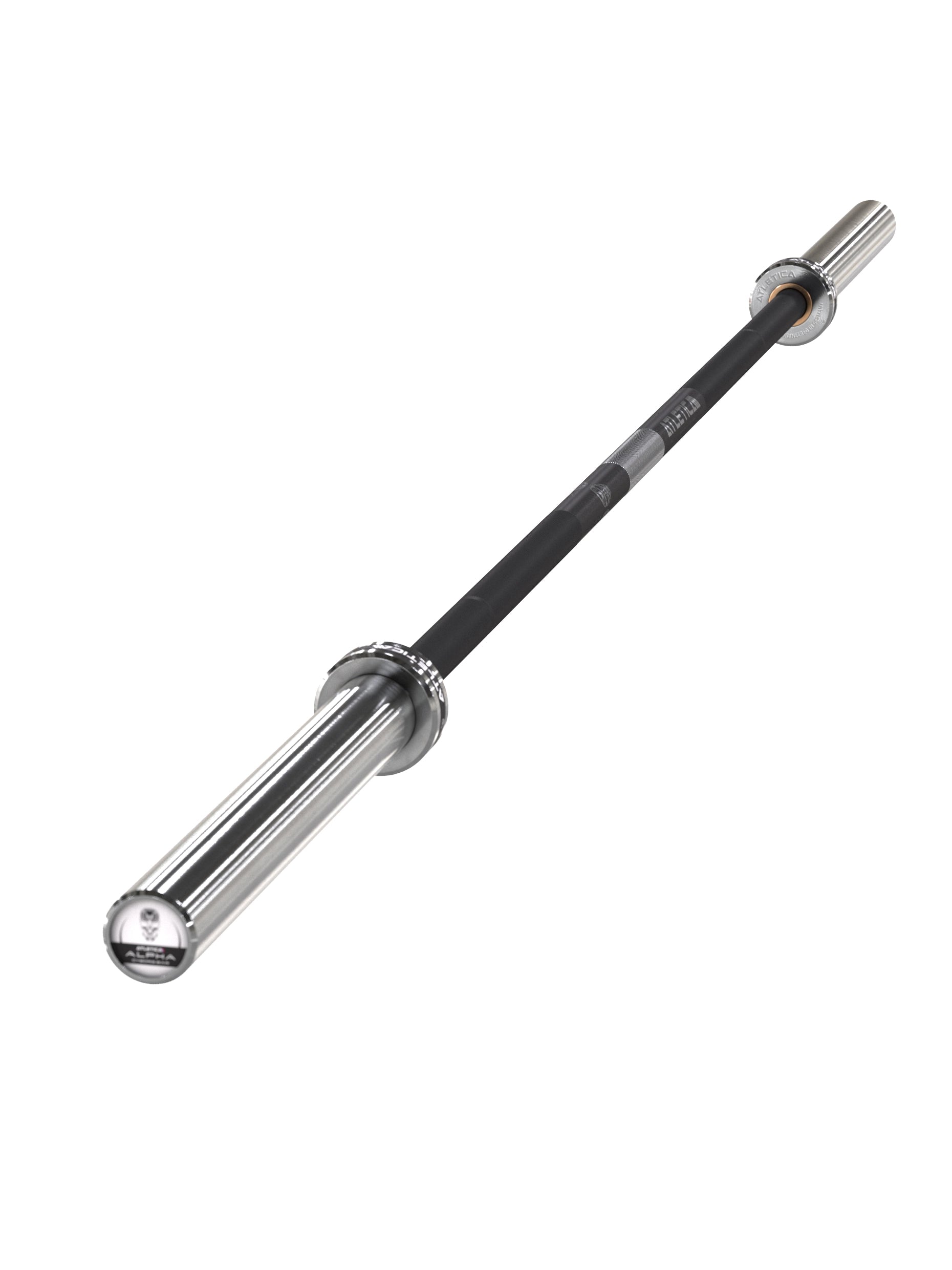 Weightlifting Bar | Speziell fürs Gewichtheben konstruiert | 50mm Olympia Langhantel | 20kg | Markierungen nach IWF & IPF | 1200kg Belastbarkeit
