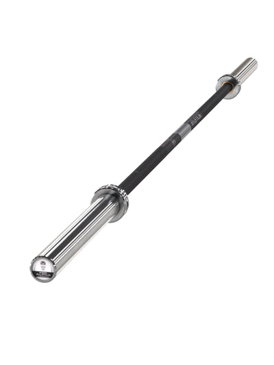 Weightlifting Bar | Speziell fürs Gewichtheben konstruiert | 50mm Olympia Langhantel | 20kg | Markierungen nach IWF & IPF | 1200kg Belastbarkeit