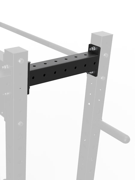 Zubehör Crossbar Paarweise R8 Serie | Für Half Racks, sehr kleine Home Gyms oder als Erweiterung zum 6-Pfosten Rack | In 2 rostfreien Farben verfügbar