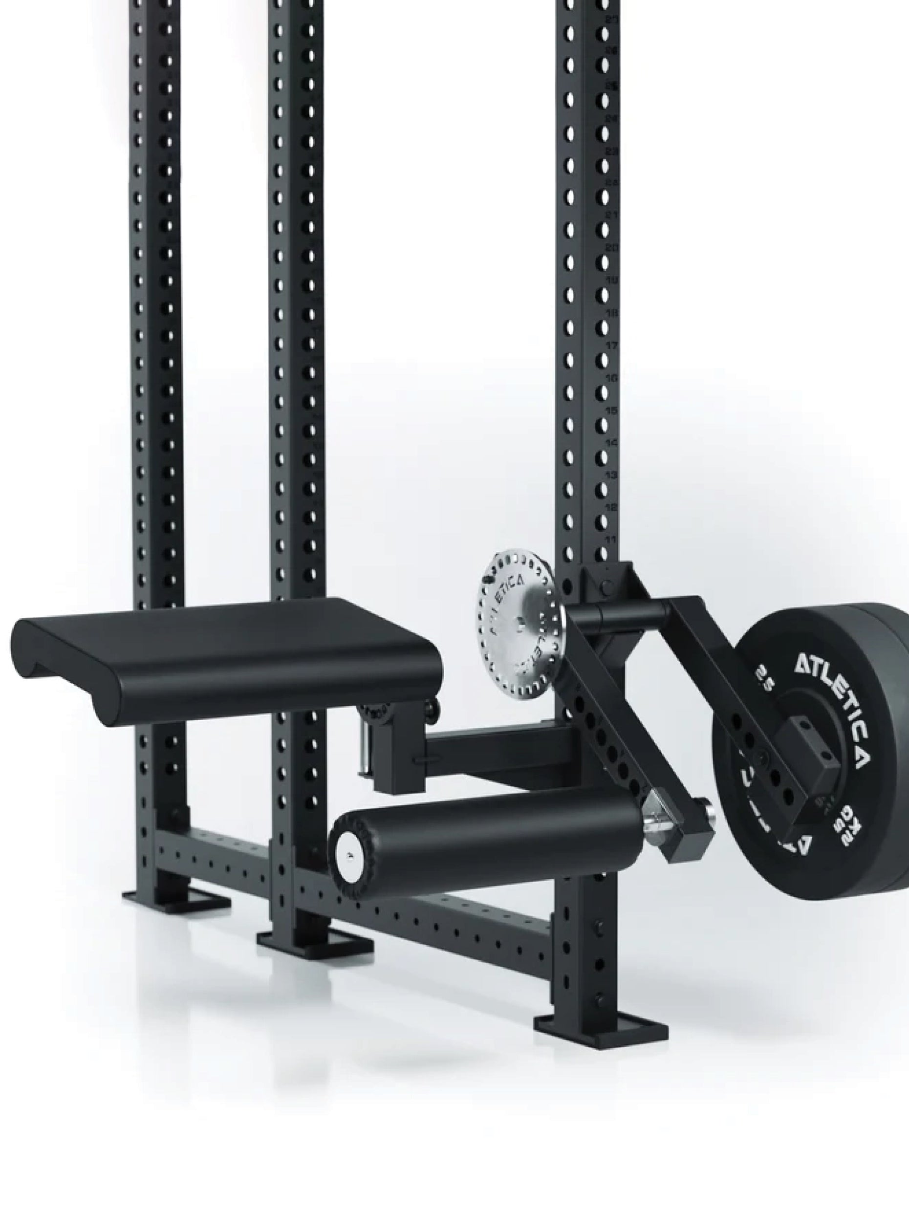 Power Rack Zubehör Allmotion R8 Serie: 4-in-1-Gerät | Erweitert Dein Power Rack um 4 Grundübungen | für anspruchsvolles Training