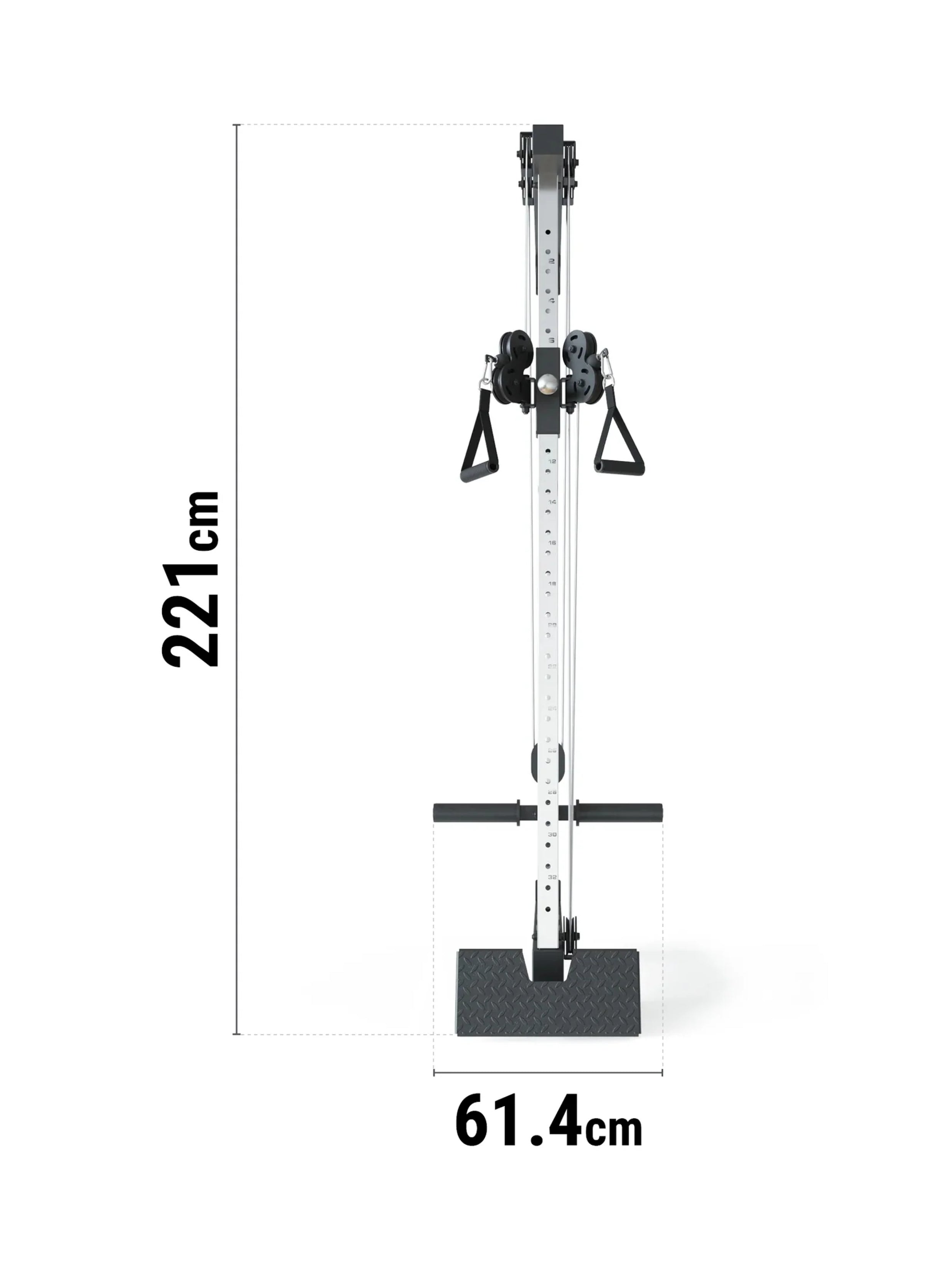 Kabelzug Power Rack R8 Serie Plate Loaded Cable Pully 