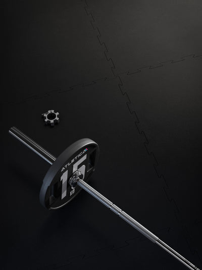 Bodenschutz | FlexProtect Bodenschutz 6mm 100x100cm, hochwertiges Kautschuk | Puzzle Verbindung | Feingranulat Oberfläche | Geruchsarm | TÜV