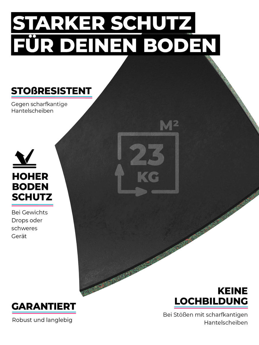 Bodenschutz SolidProtect 14m2: hohes Eigengewicht, #size_56-matten-a-50x50cm