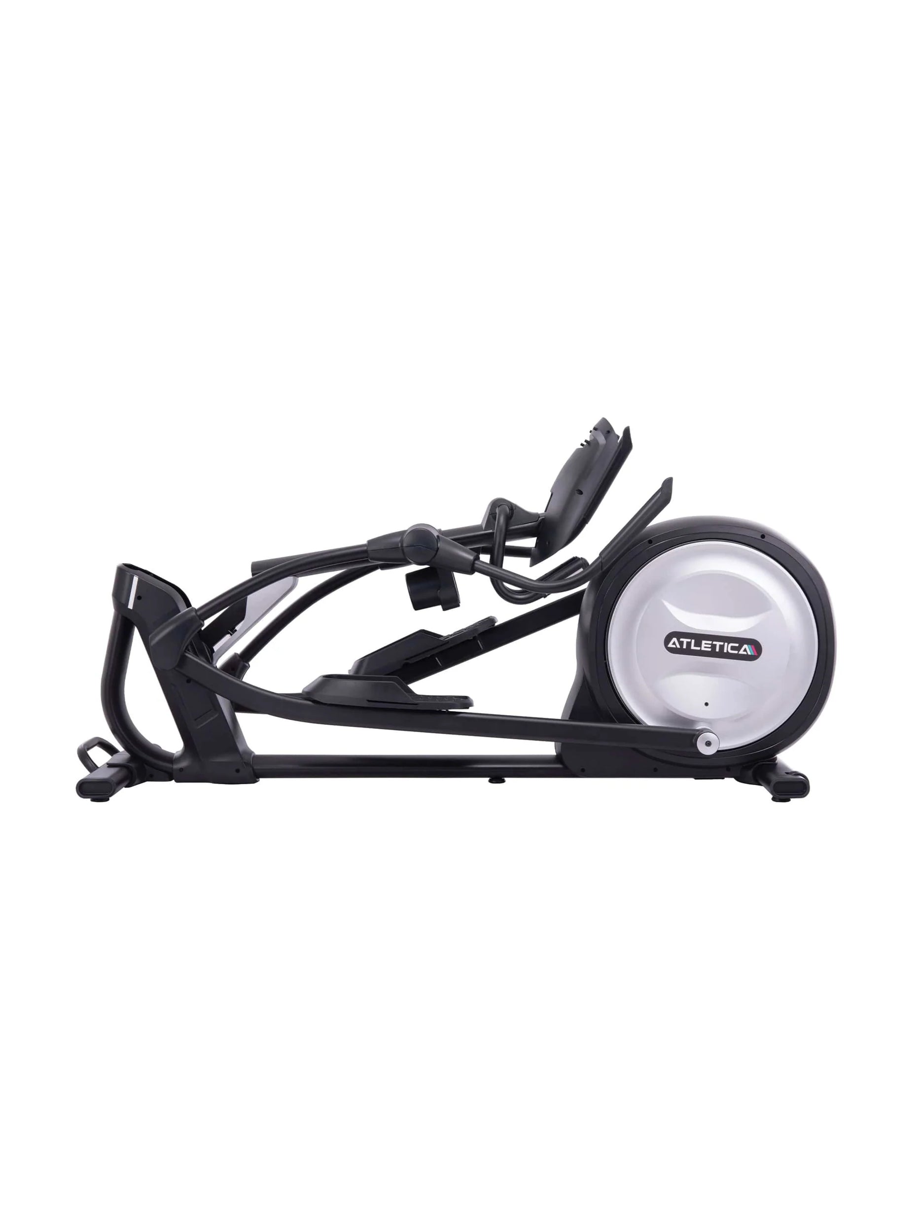 Crosstrainer Cardiogerät Eclipse: Neues Heimtrainer Modell 2023 | Fitnessstudio Größe | Klappbar und trotz seiner Größe kompakt verstaubar | Ellipsentrainer mit professionellem Heckantrieb