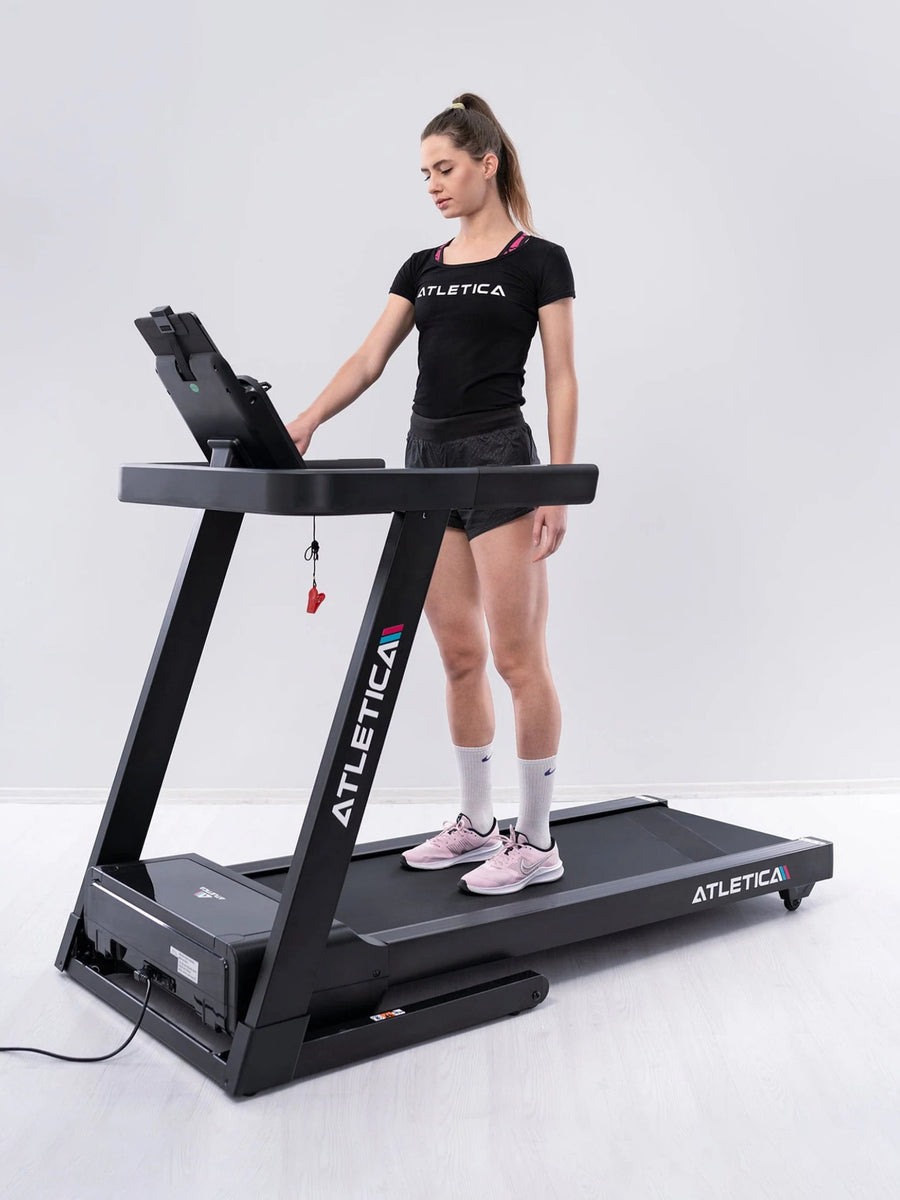 Heimtrainer Laufband FastTrack: Fitnessgerät mit Premium Qualität und Konnektivität 