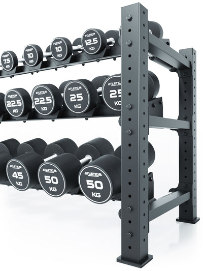 Premium Kurzhantelablage
Dumbbell Rack für Rundhanteln Mammoth 