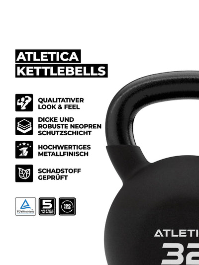 Kettlebells volles Set Gewichte | hochwertiger Look & Feel 