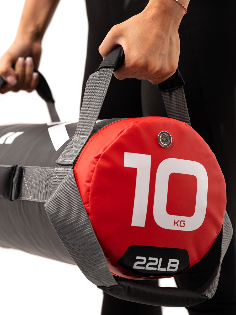 Sandbag Power Bag: 5-25 kg | Premium-Qualität | Vielseitiges Functional Training Equipment | Außenhülle aus ultrastabilem PVC | Metallsand-Füllung, #size_10-kg