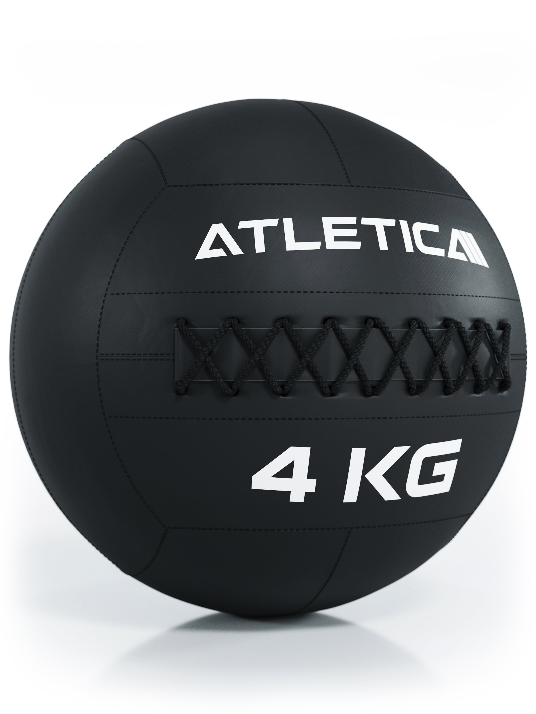 WallBall Gewichte: Aus strapazierfähigem Kunstleder | Für Wurfübungen und zur Kräftigung der Rumpf- und Tiefenmuskulatur, #size_4-kg