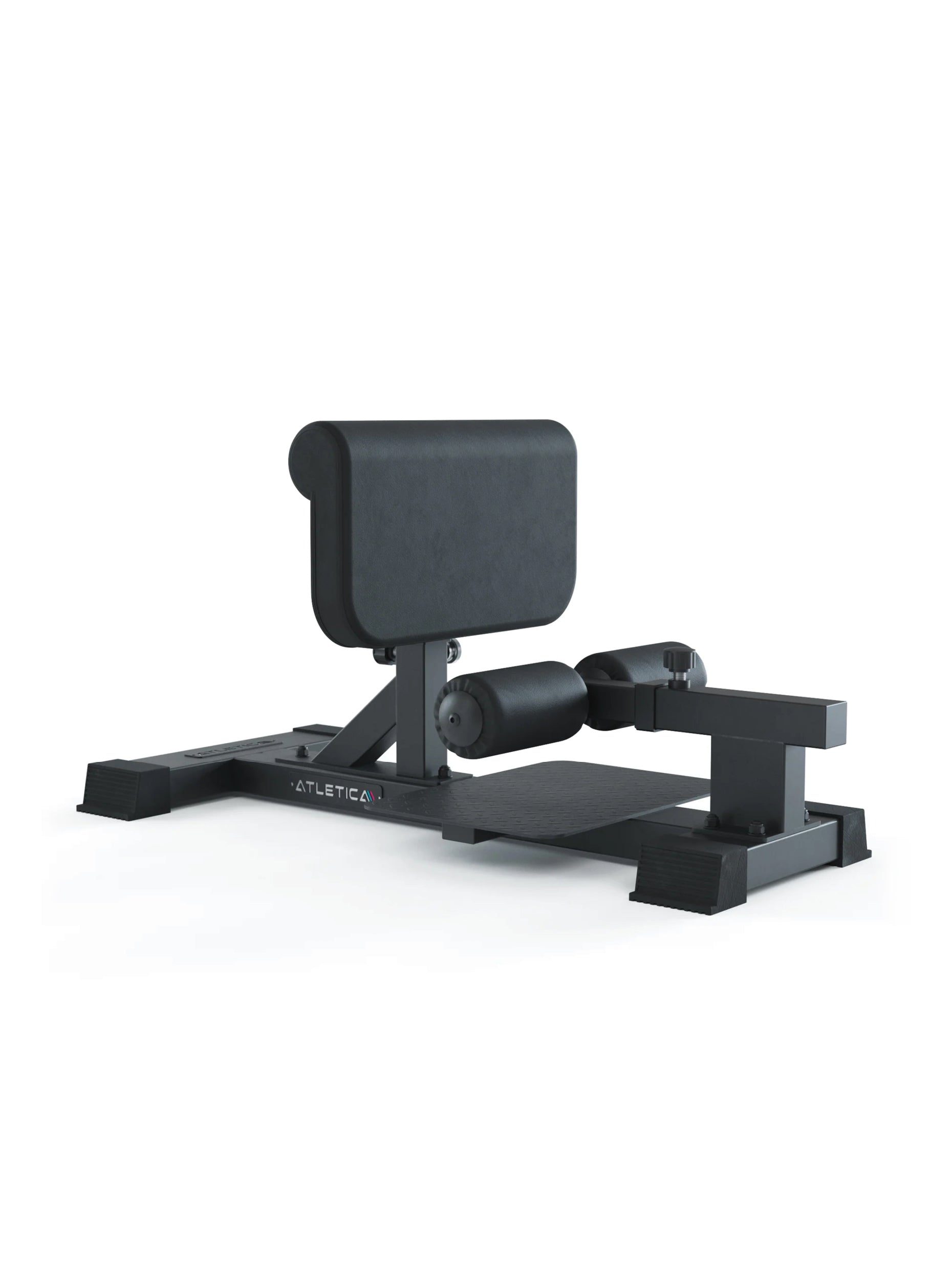 Hantelbank Sissy Squat Bench, einstellbare Beinpolster, rutschfeste Fußplatte, mit kompaktem Design, leicht zu verstauen,  ideal für ein Home-Gym-Training, in schwarz